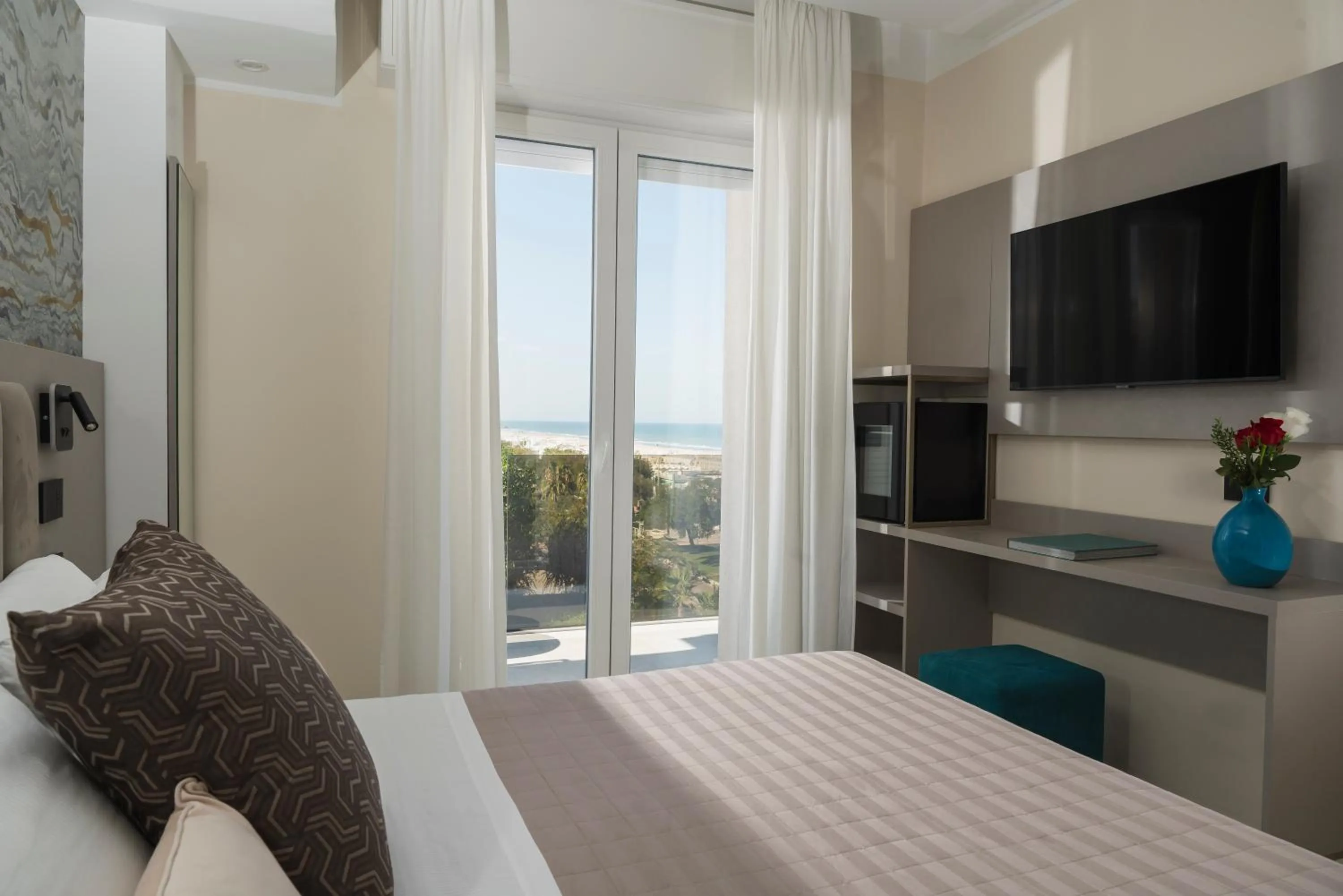 Bed in Hotel Ascot Riccione