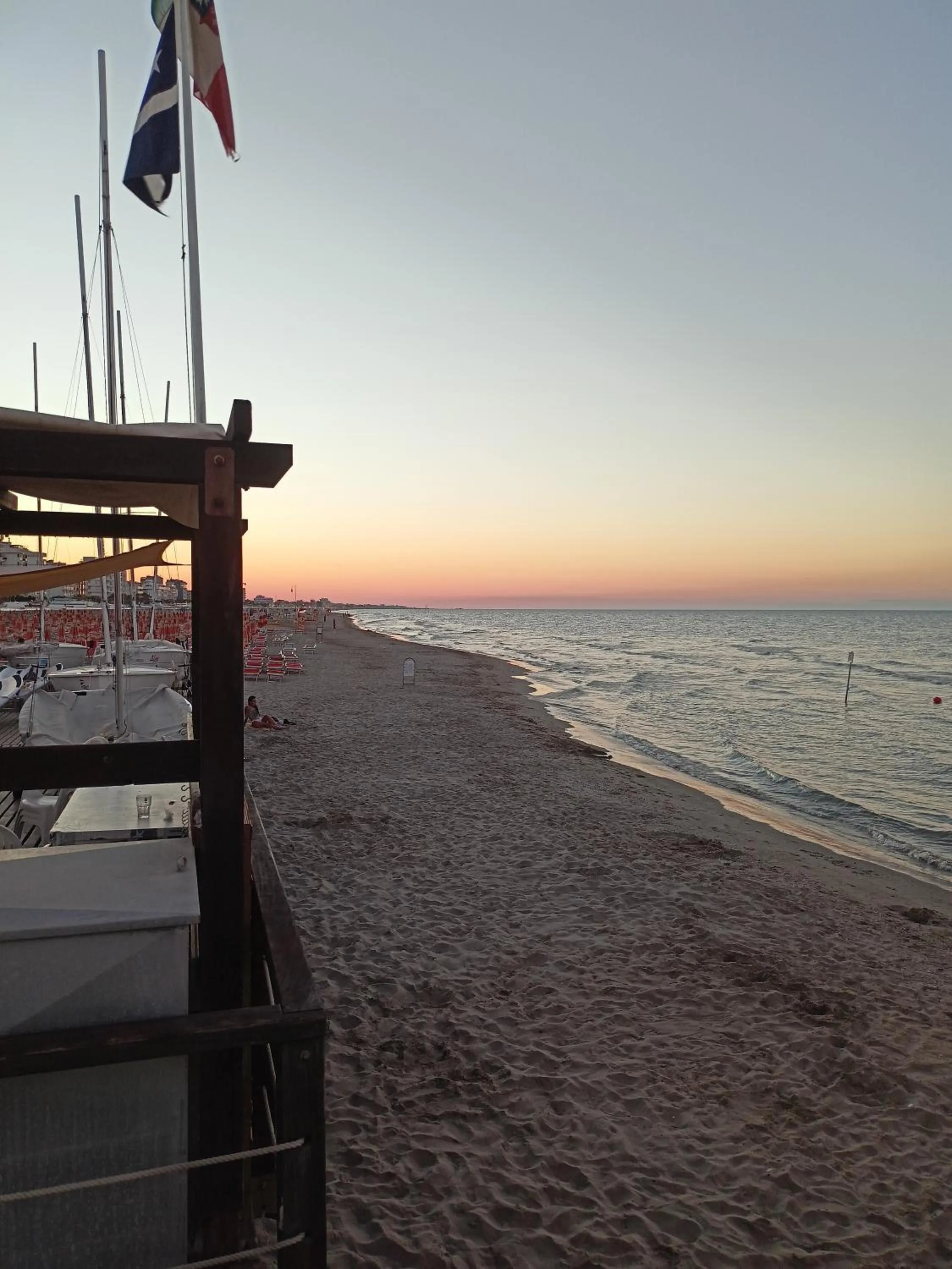 Beach in Hotel Ascot Riccione