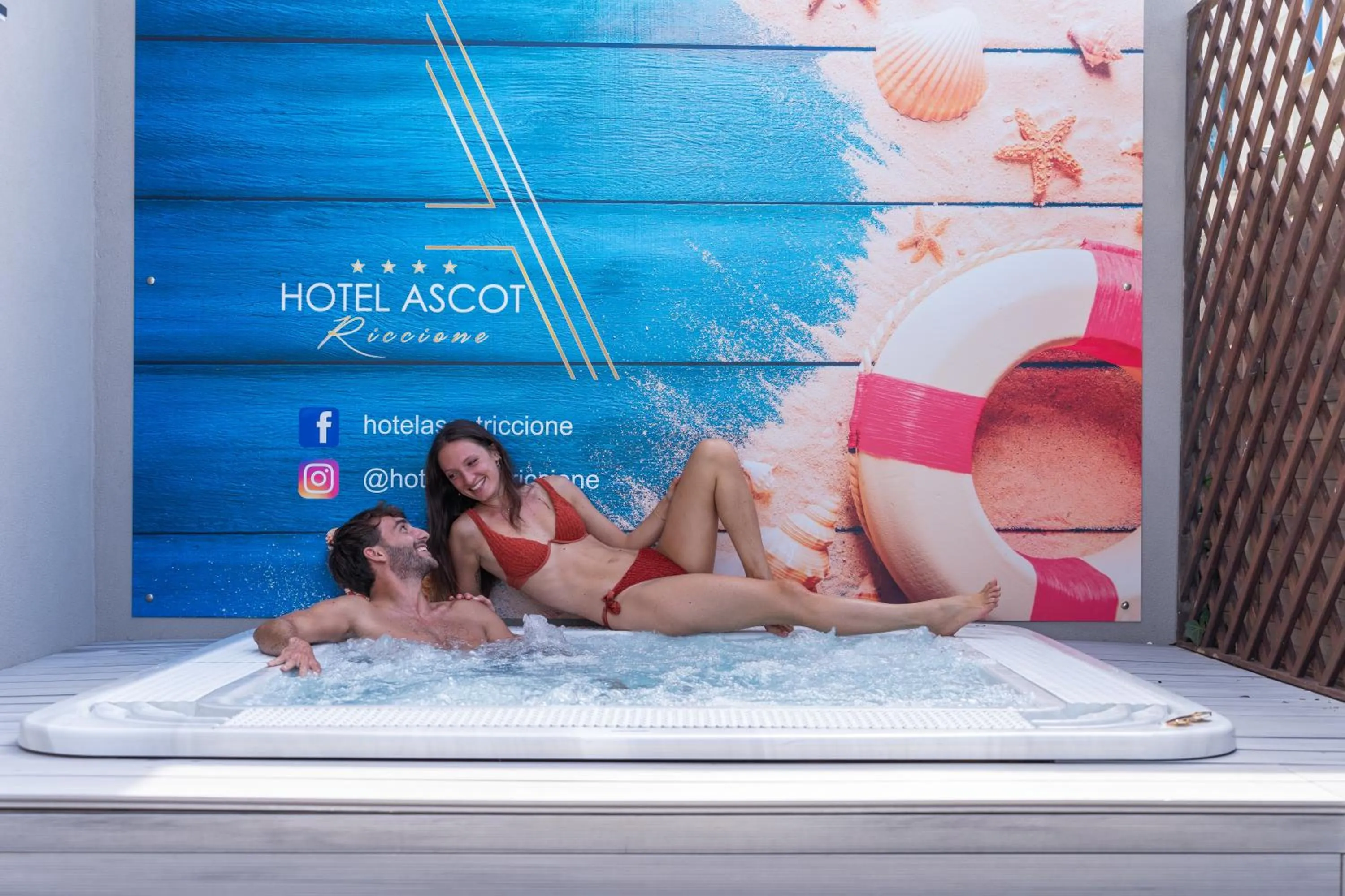 Hot Tub in Hotel Ascot Riccione