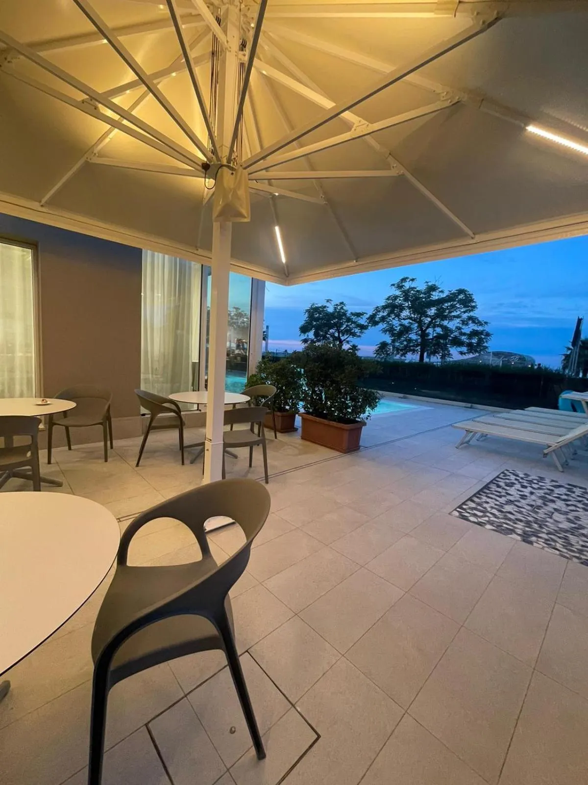 Restaurant/places to eat in Hotel Ascot Riccione