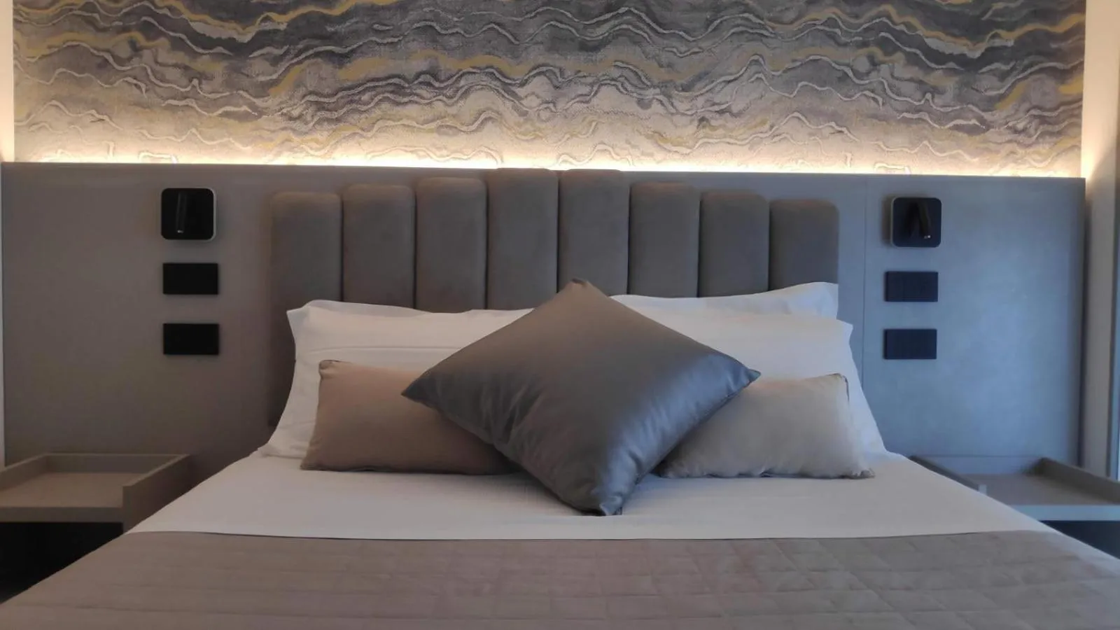 Bed in Hotel Ascot Riccione