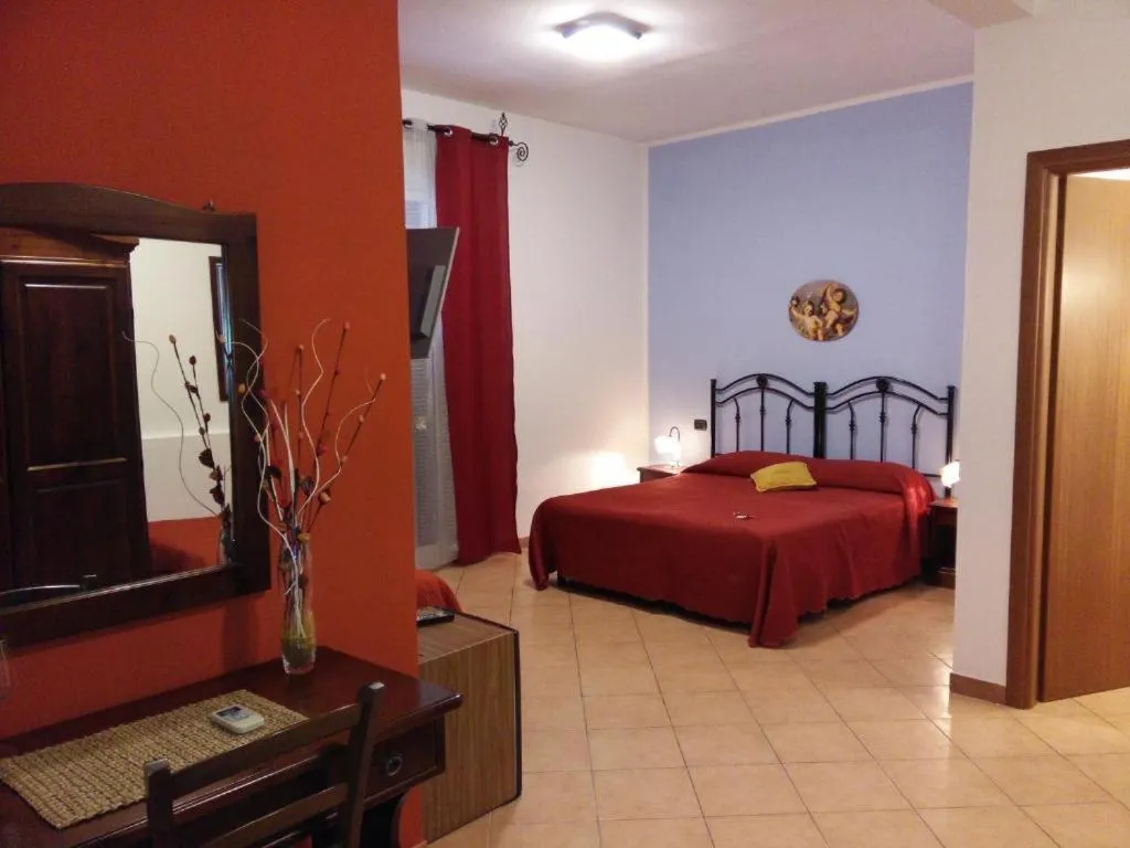 Bed in Locanda Scirocco