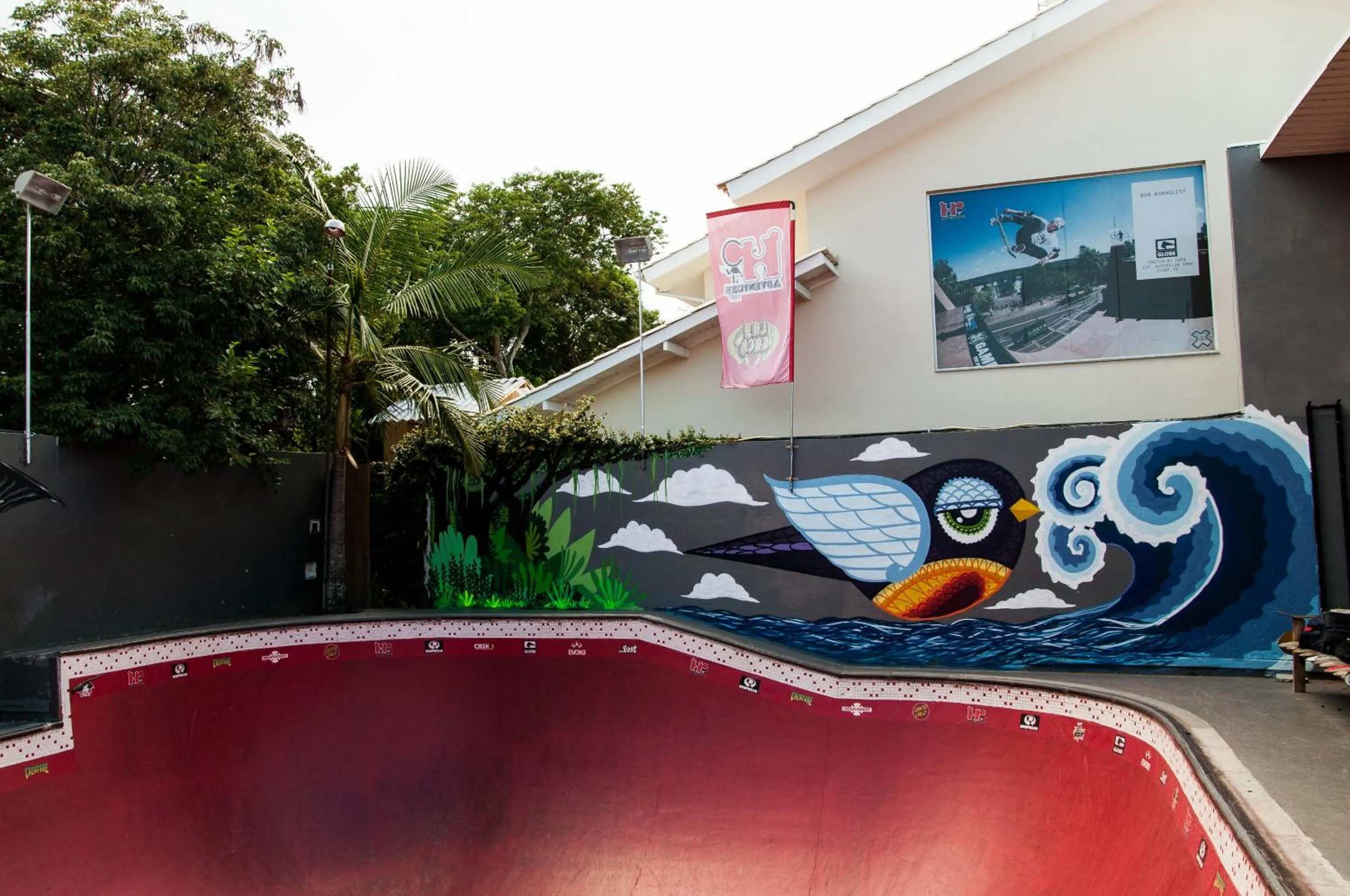 Area and facilities in Hi Adventure