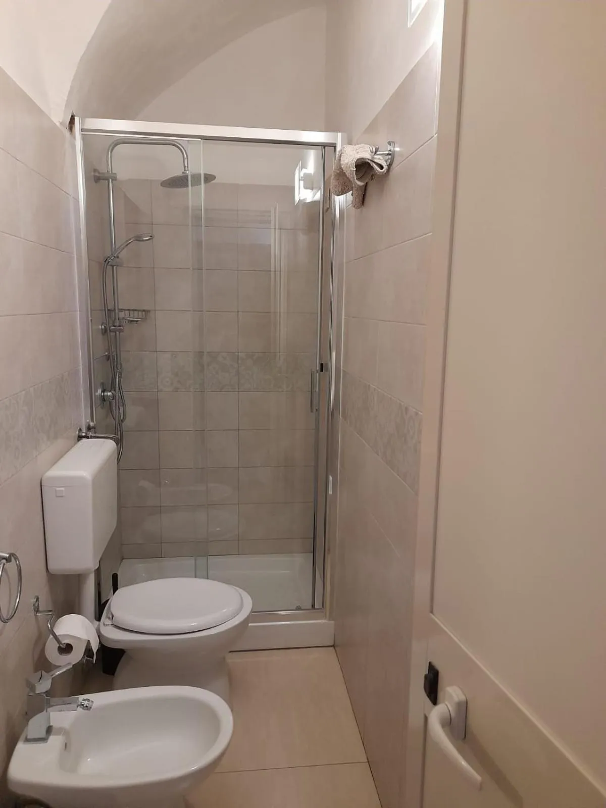 Bathroom in Hotel Centrale Europa