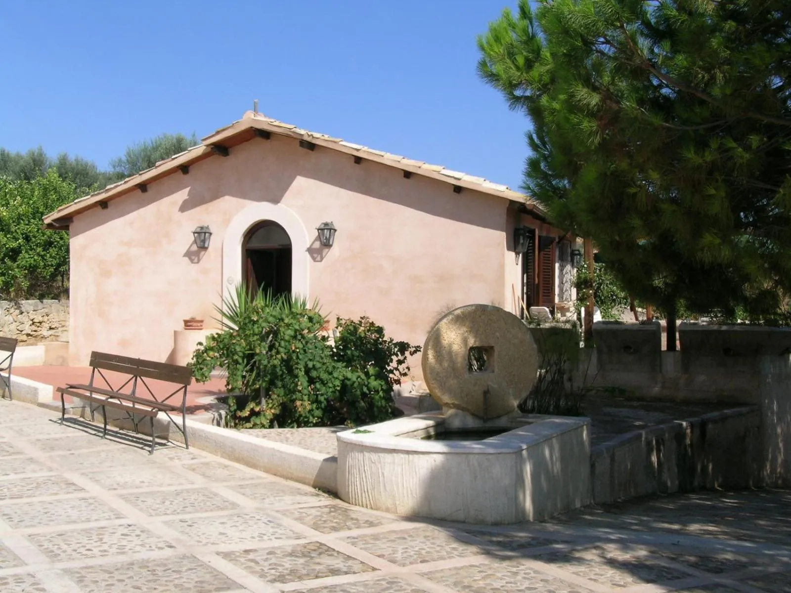 Bedroom in Agriturismo Villa Cefalà