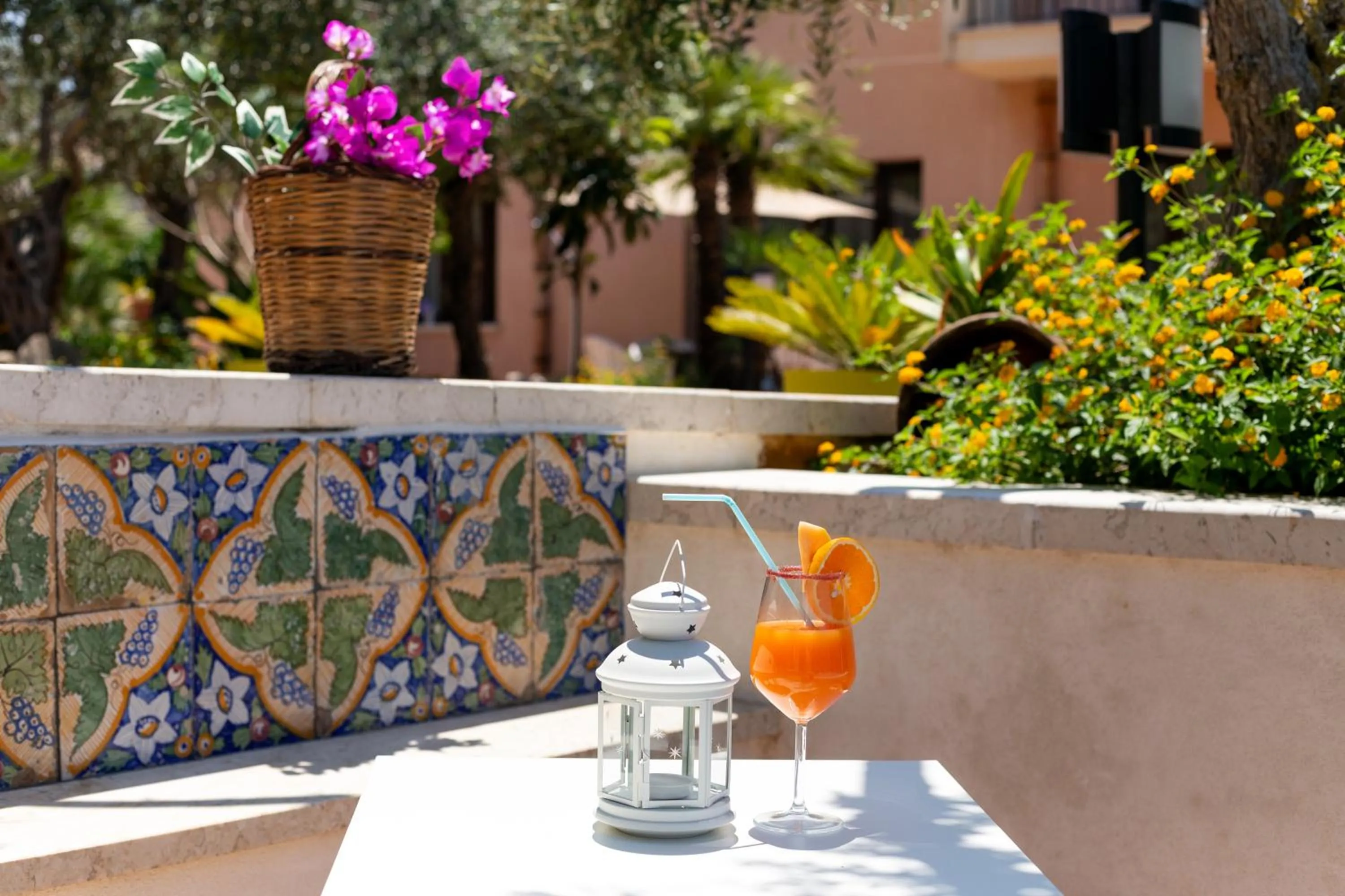 Garden in Hotel Achibea