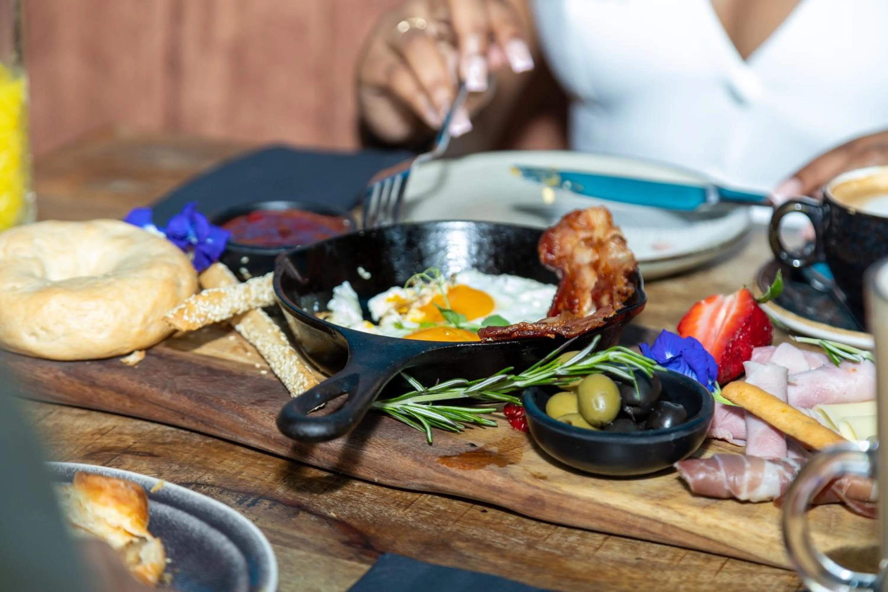 Breakfast in Elements Hotel & Shops Curaçao