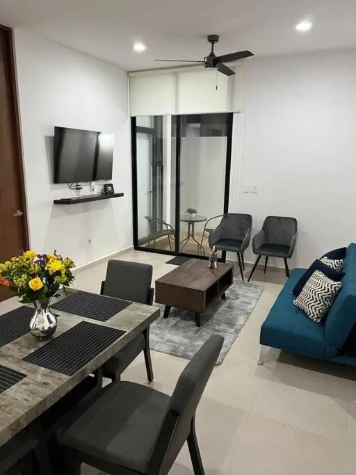 New & beautiful apartment GF with private pool