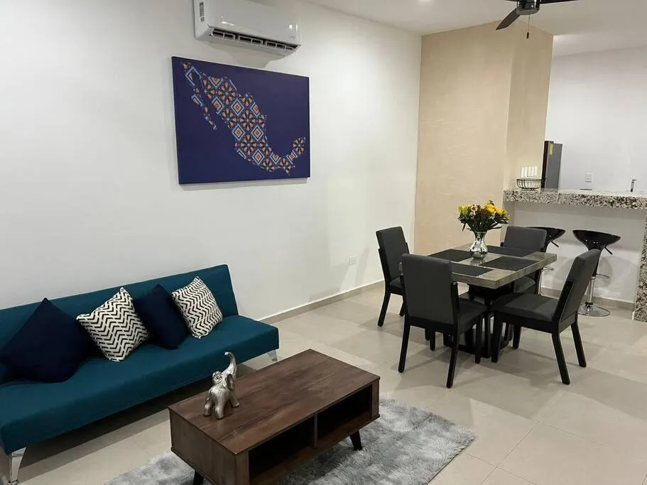 New & beautiful apartment GF with private pool