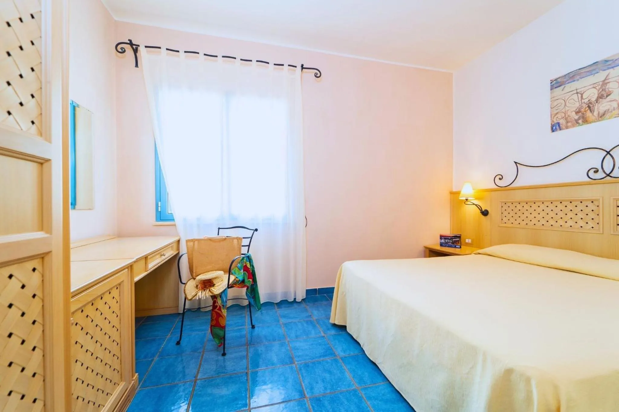 Bed in Hotel Ipomea Club