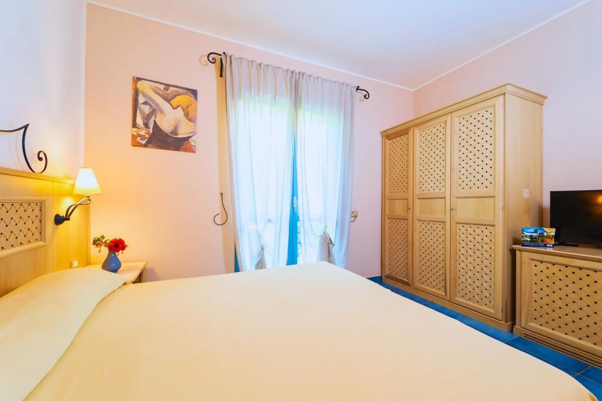 Bed in Hotel Ipomea Club