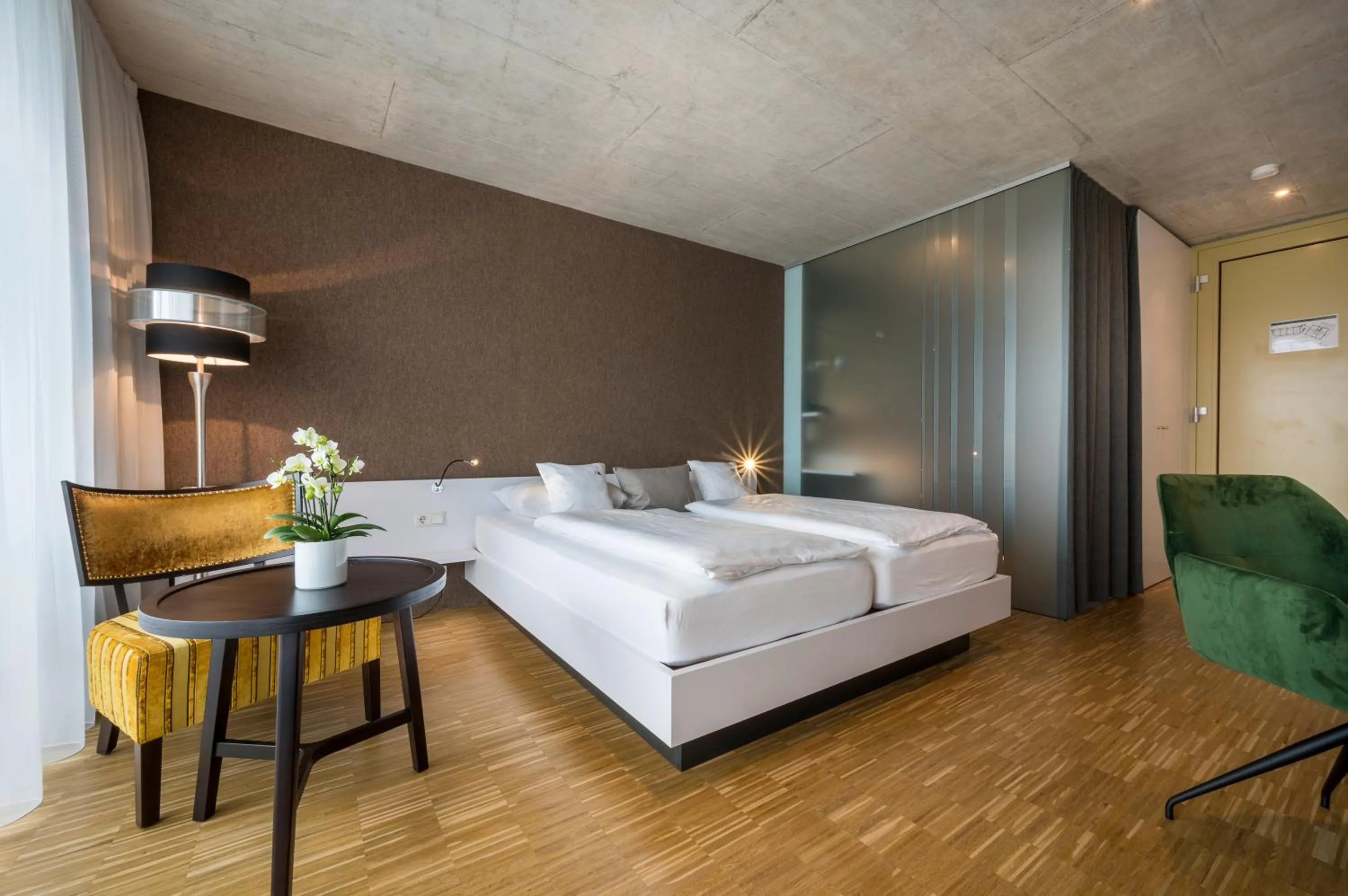 Bed in Apart Rosengarten