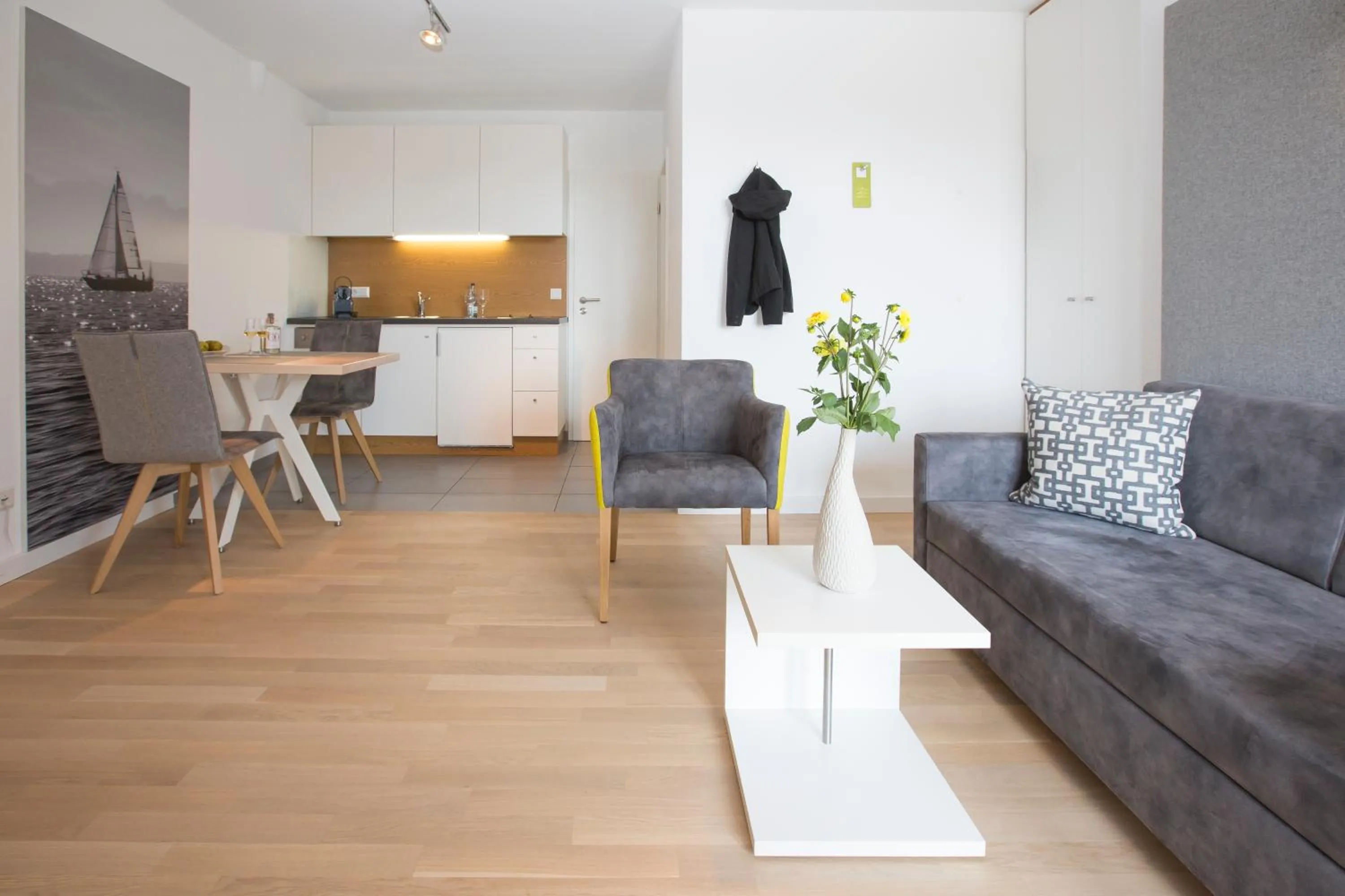 Kitchen or kitchenette in Apart Rosengarten