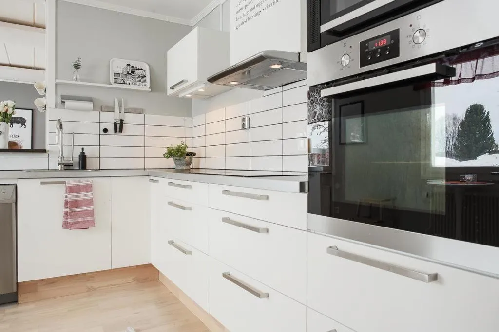 Communal kitchen in RIBO Apartment Arctic