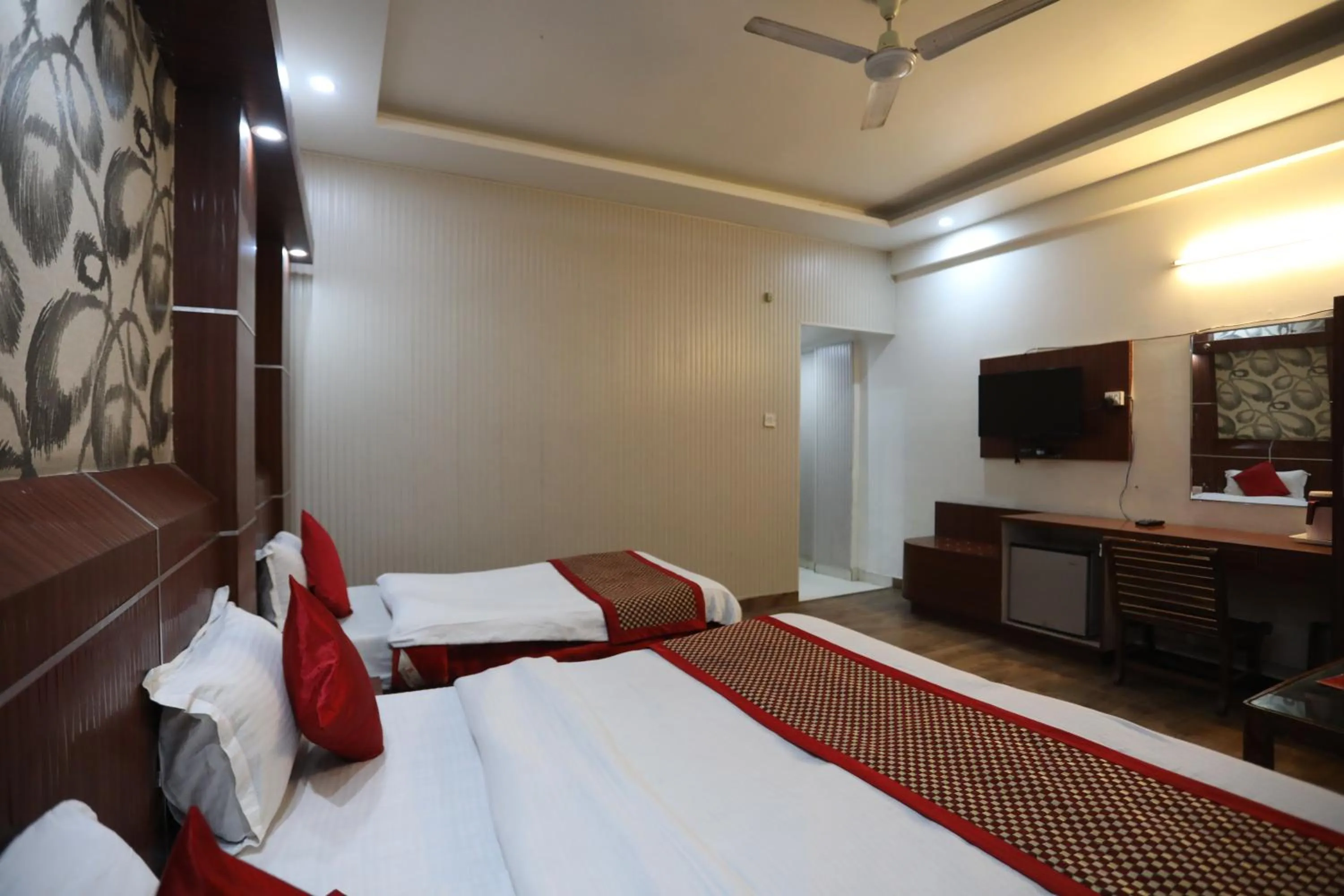 Bedroom, Bed in HOTEL Grand JAGDISH RESIDENCY