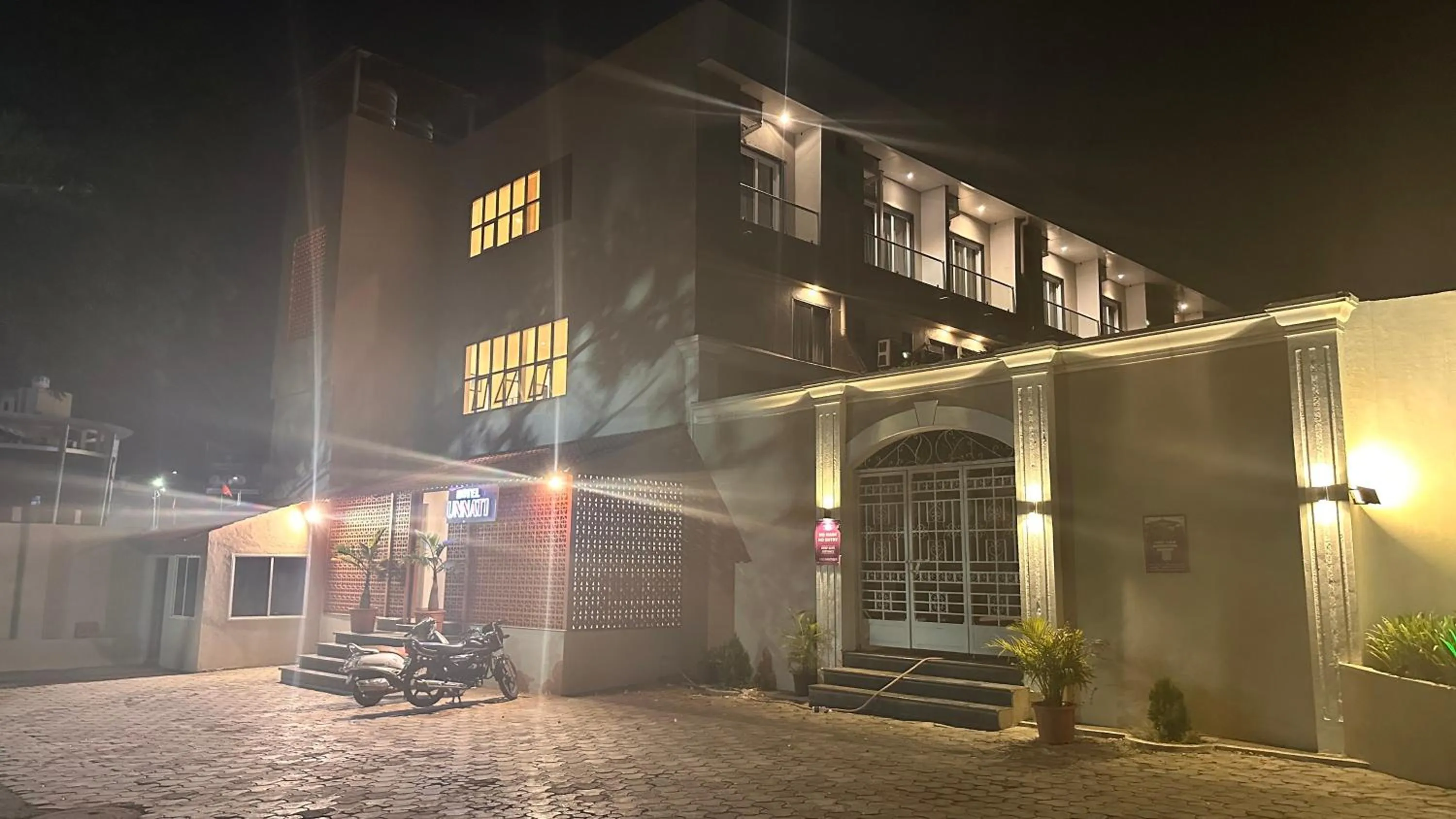 Property building in Hotel Unnati