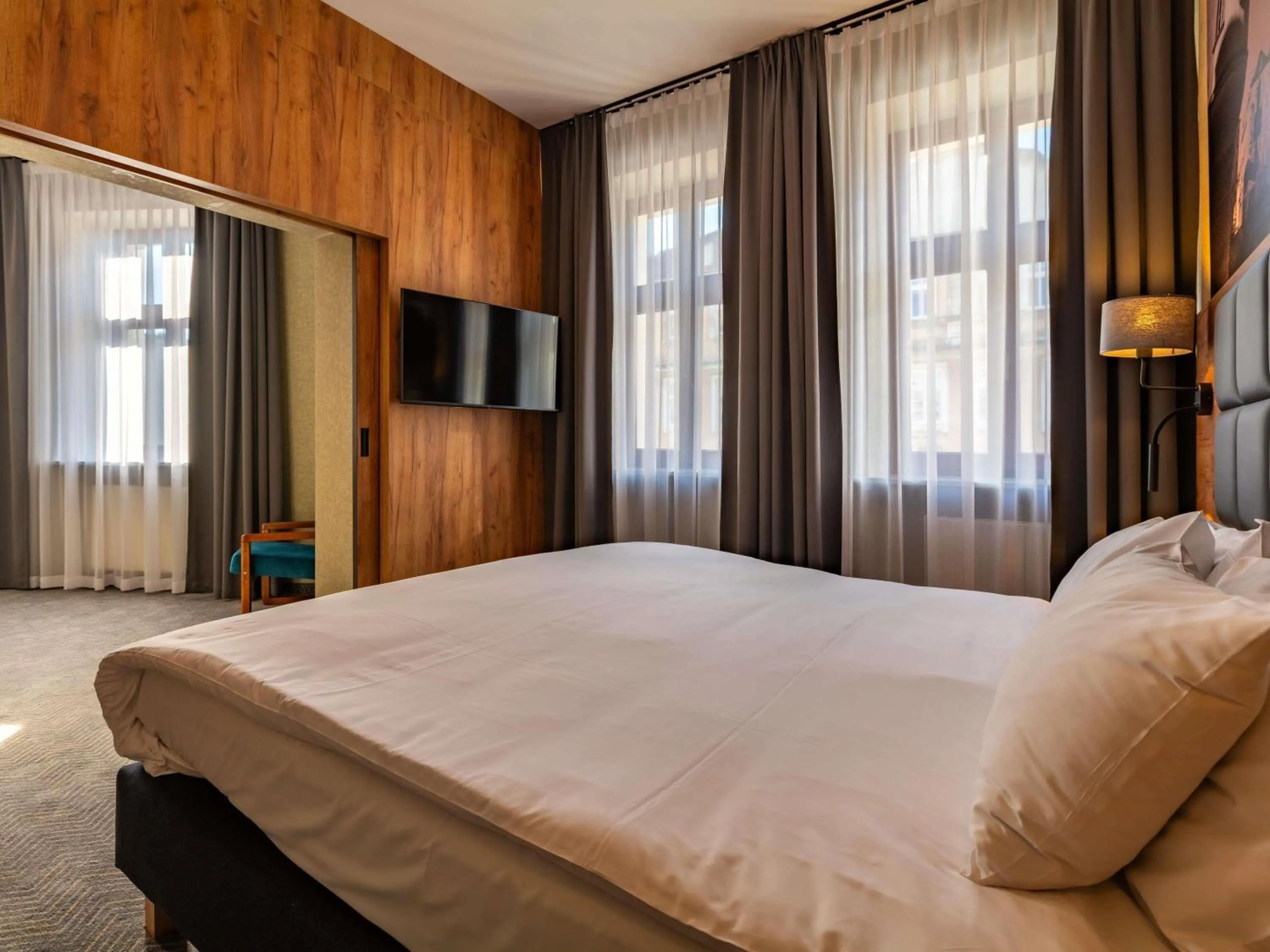 Bedroom, Bed in Mercure Opole