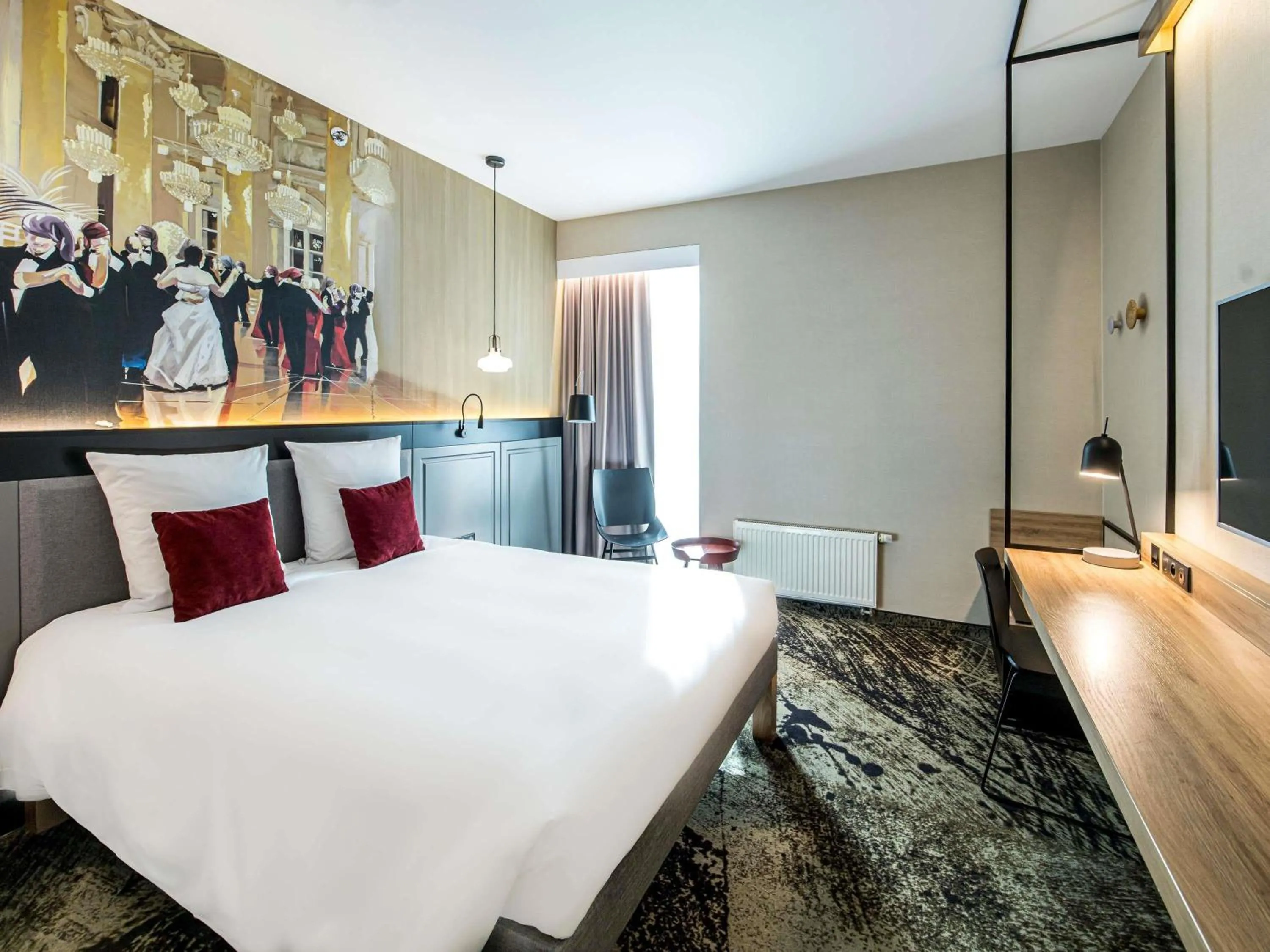 Bedroom, Bed in Mercure Wrocław Centrum