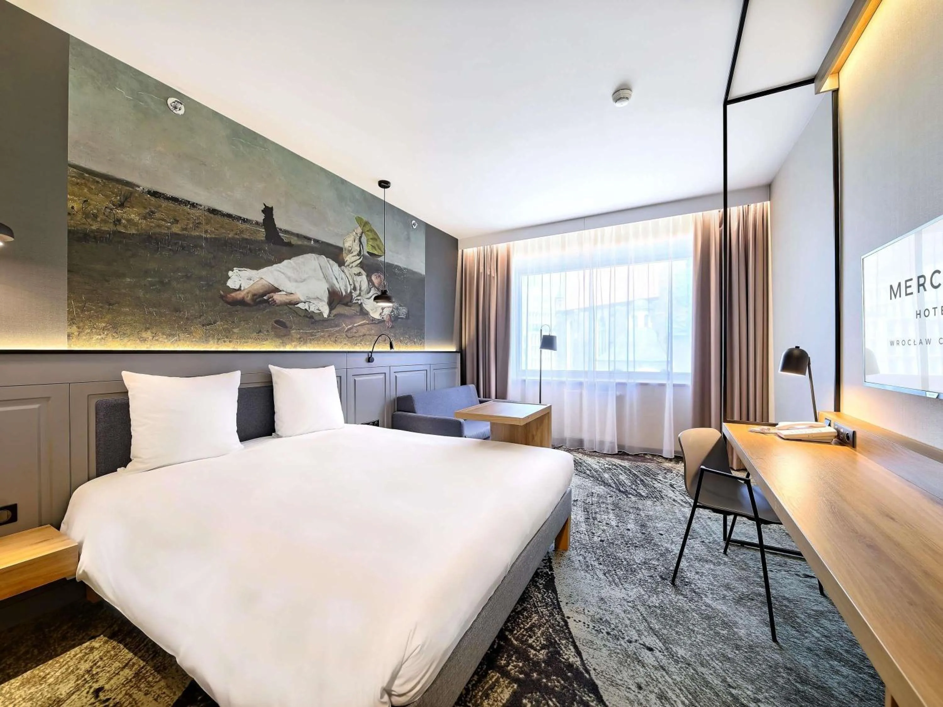 Bedroom, Bed in Mercure Wrocław Centrum