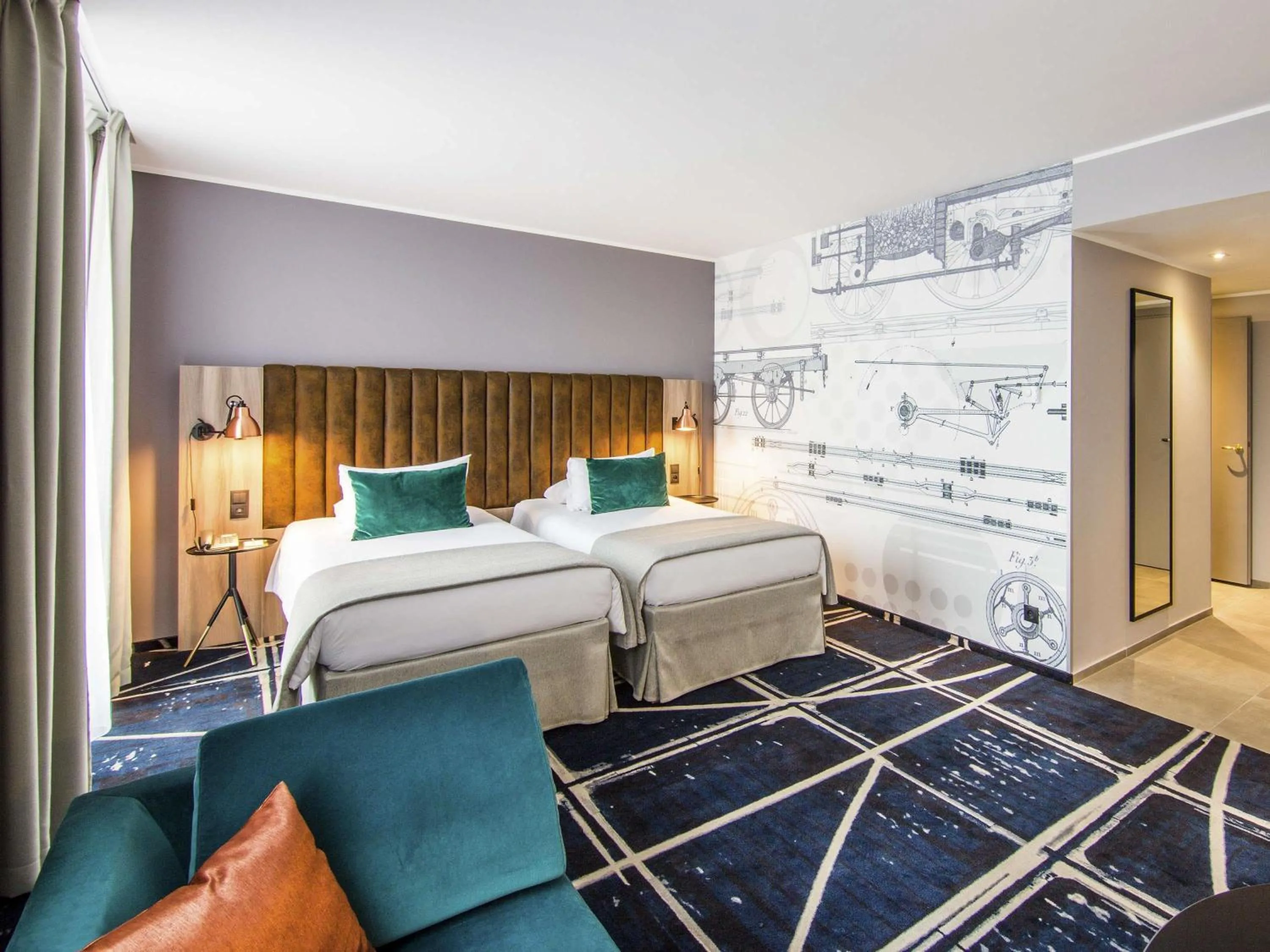 Bedroom, Bed in Hotel Mercure Poznań Centrum