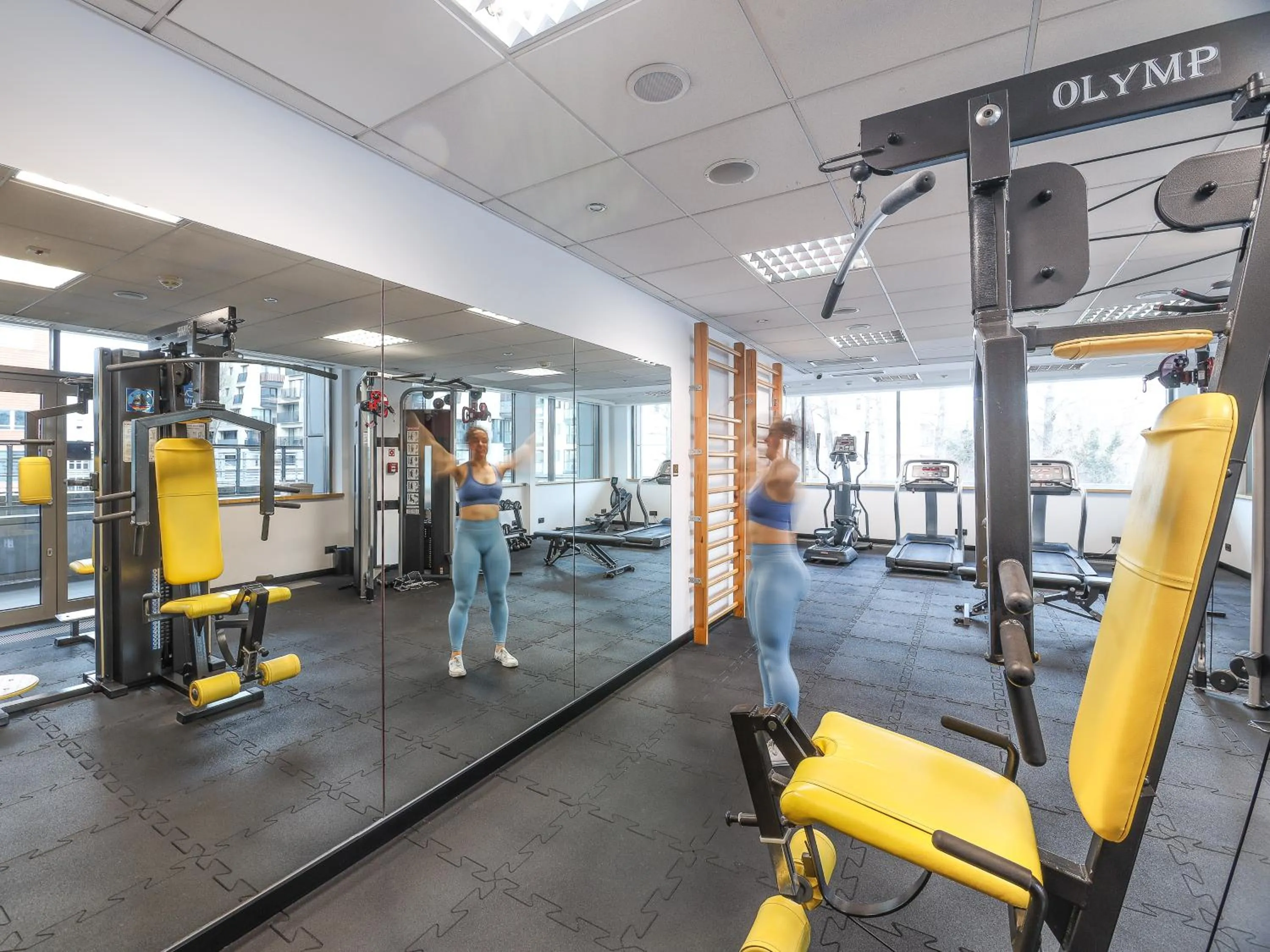 Fitness centre/facilities in Hotel Mercure Poznań Centrum