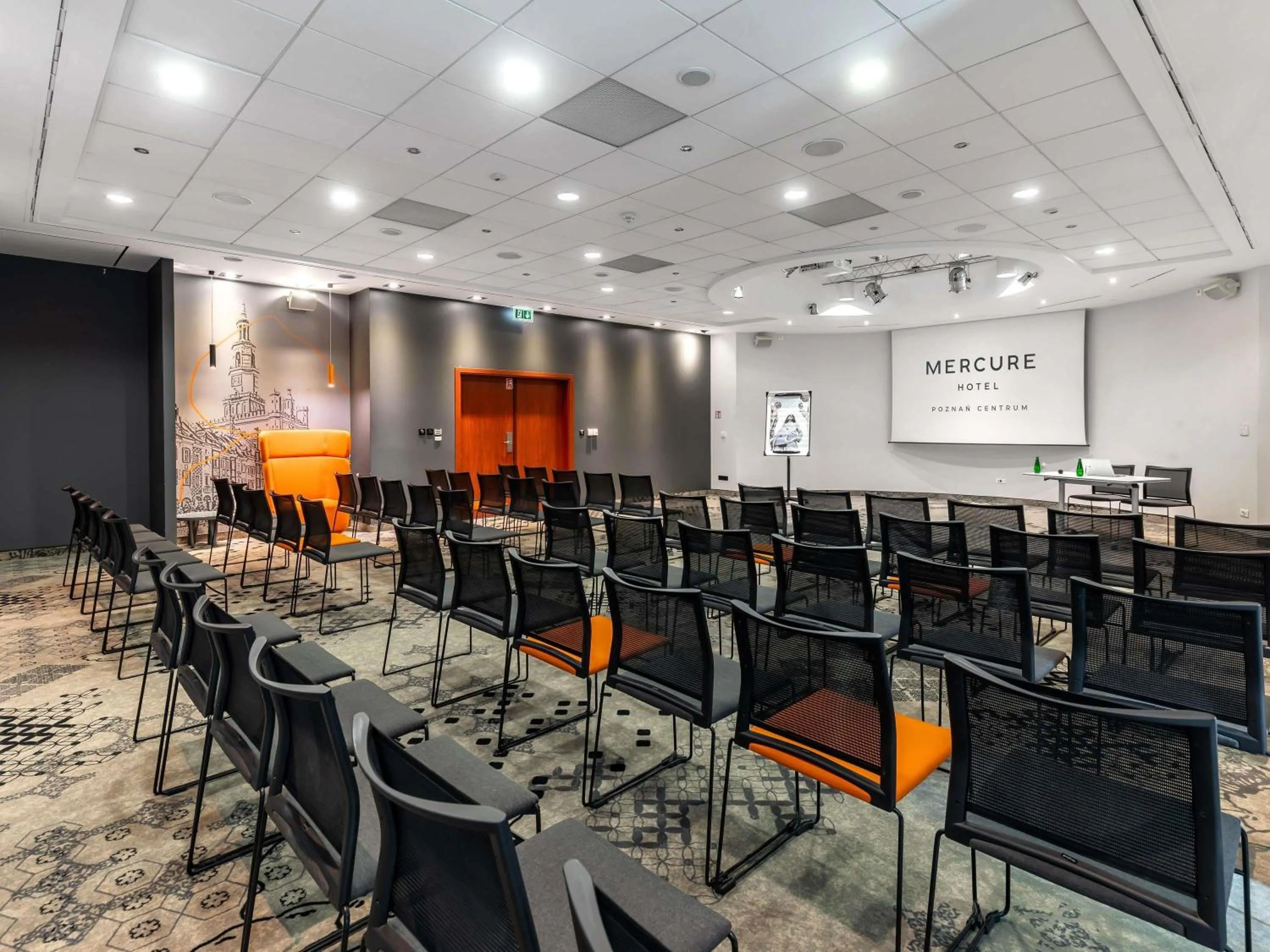 Meeting/conference room in Hotel Mercure Poznań Centrum