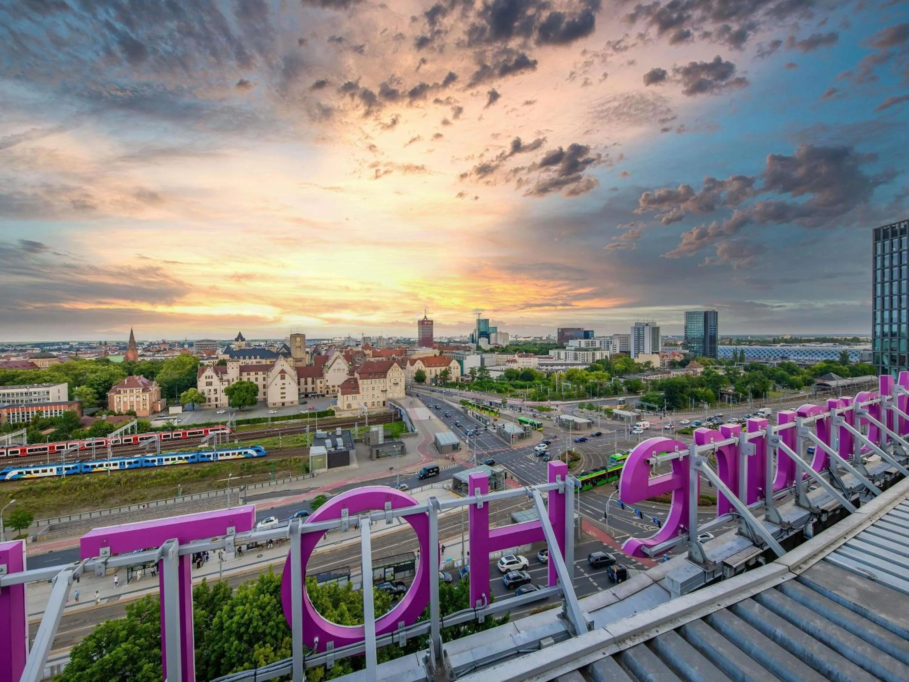 Property building in Hotel Mercure Poznań Centrum