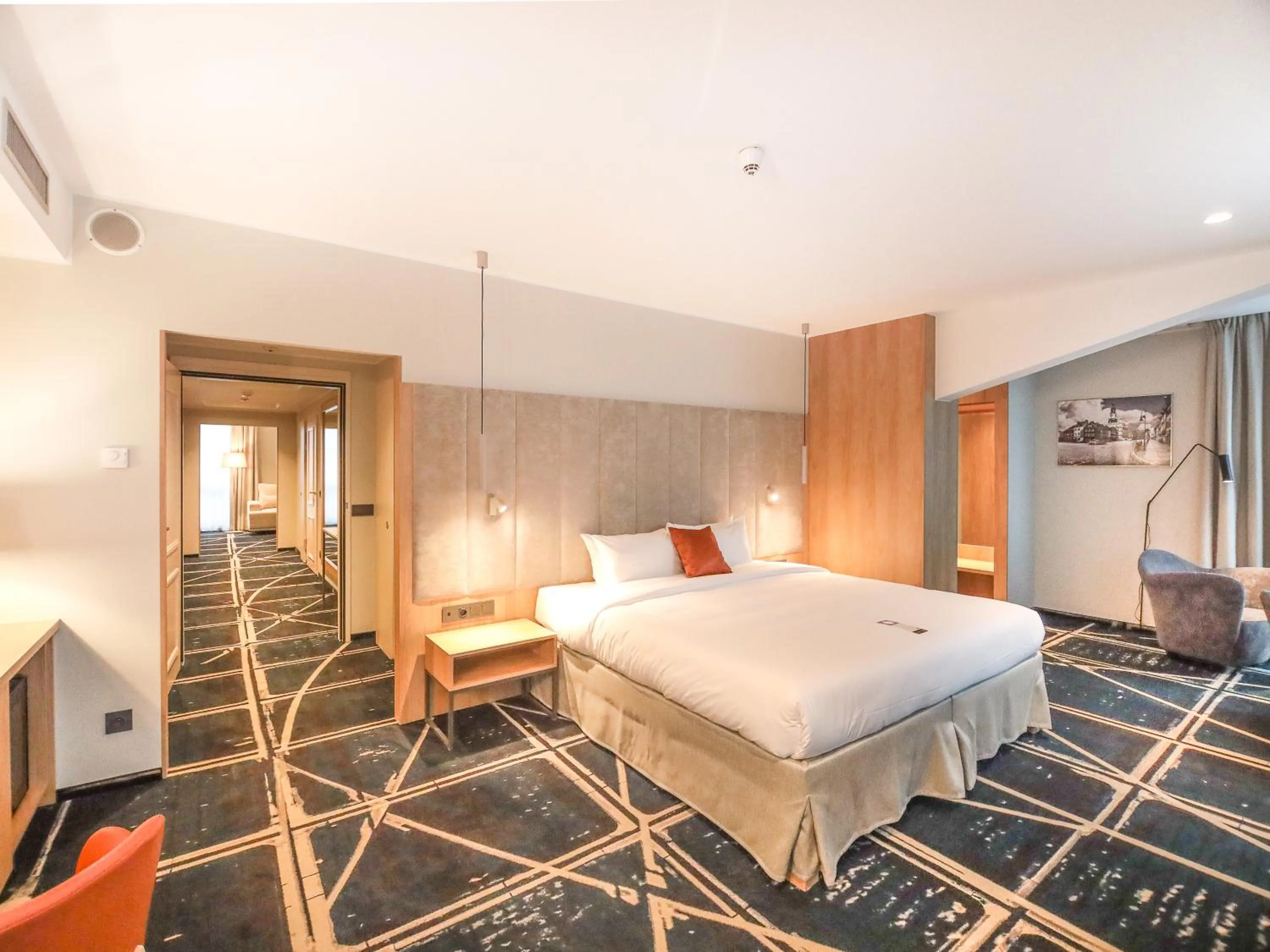 Bedroom, Bed in Hotel Mercure Poznań Centrum