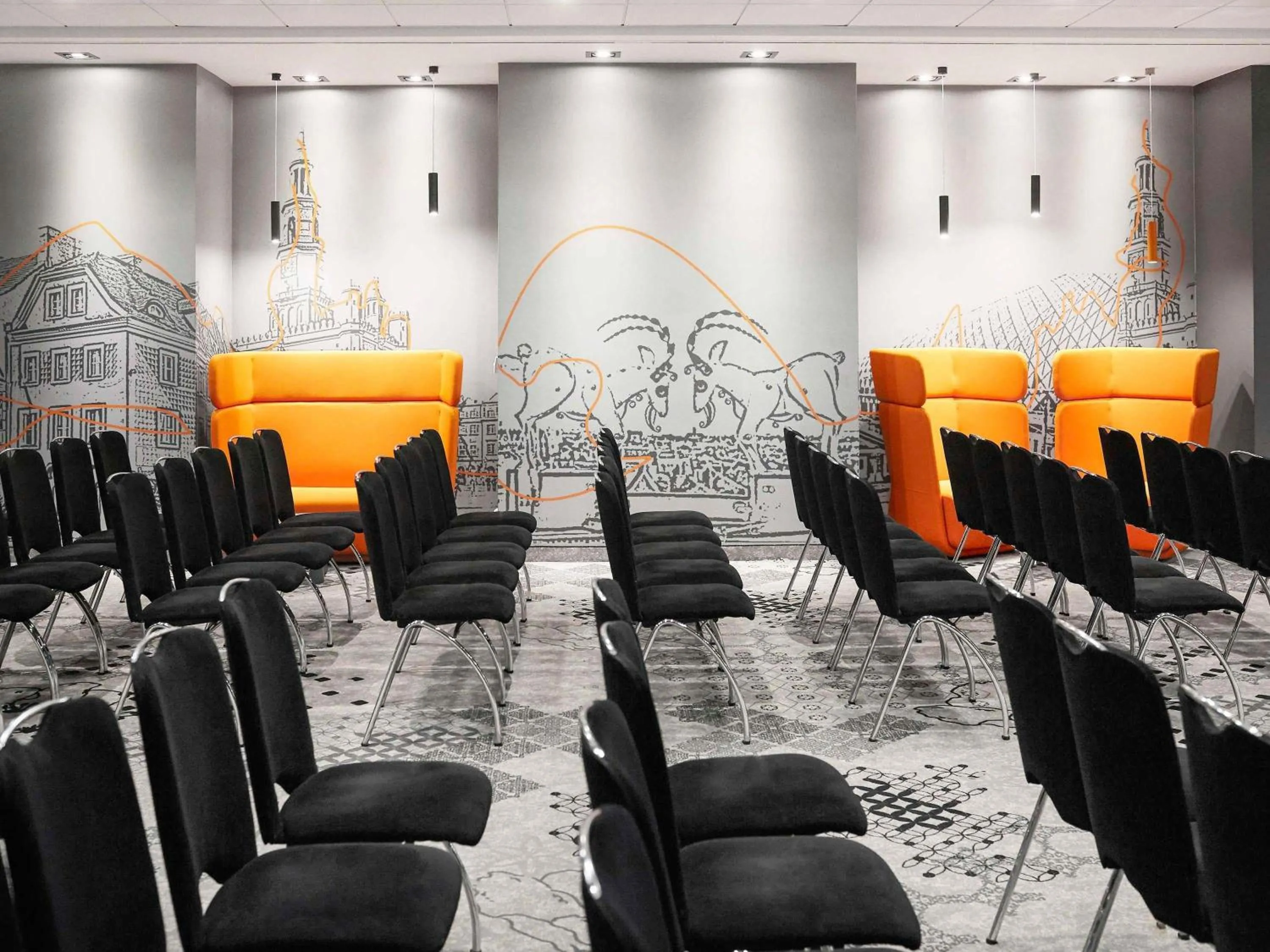 Meeting/conference room in Hotel Mercure Poznań Centrum