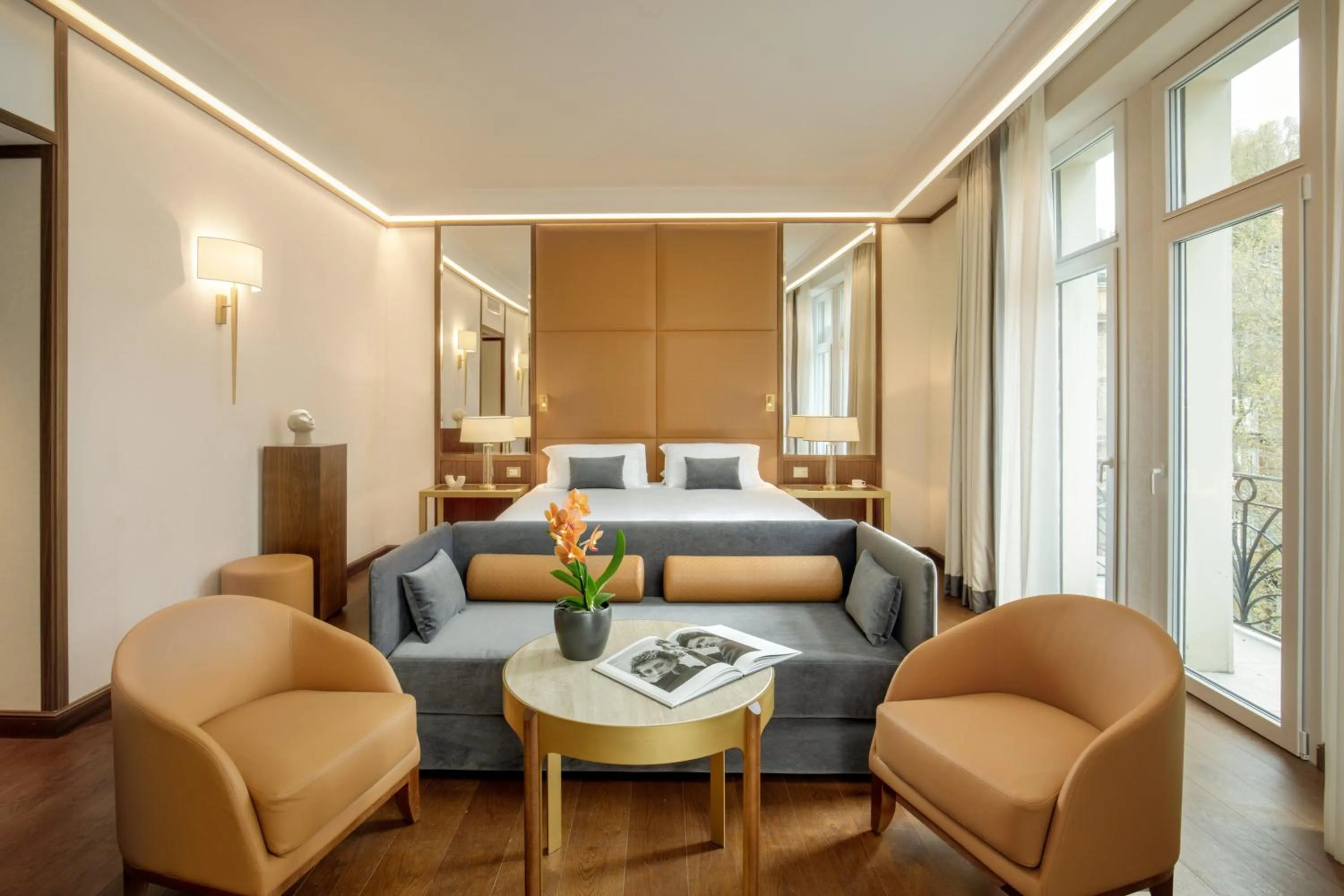 Bedroom, Bed in Hotel Imperiale by OMNIA hotels