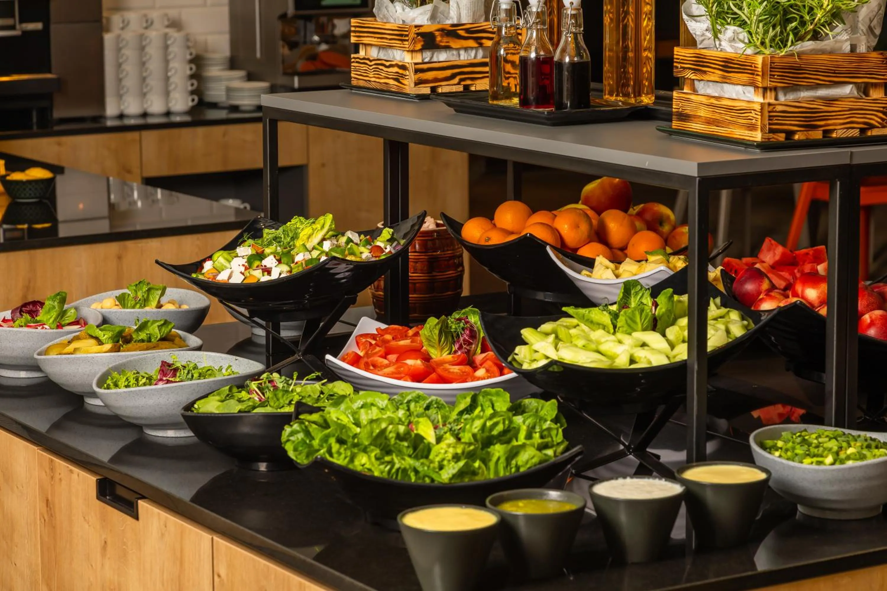 Breakfast in Novotel Kraków City West