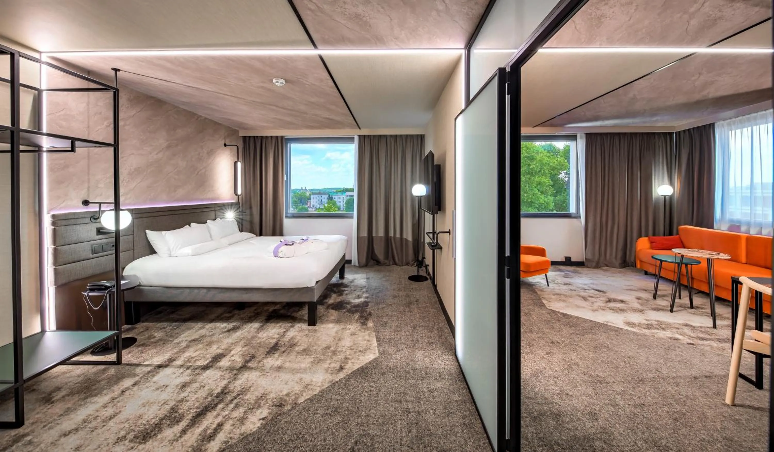 Bed in Novotel Kraków Centrum