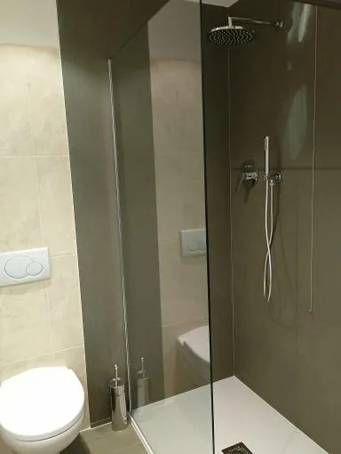 Shower in Continental Urban Art Hotel