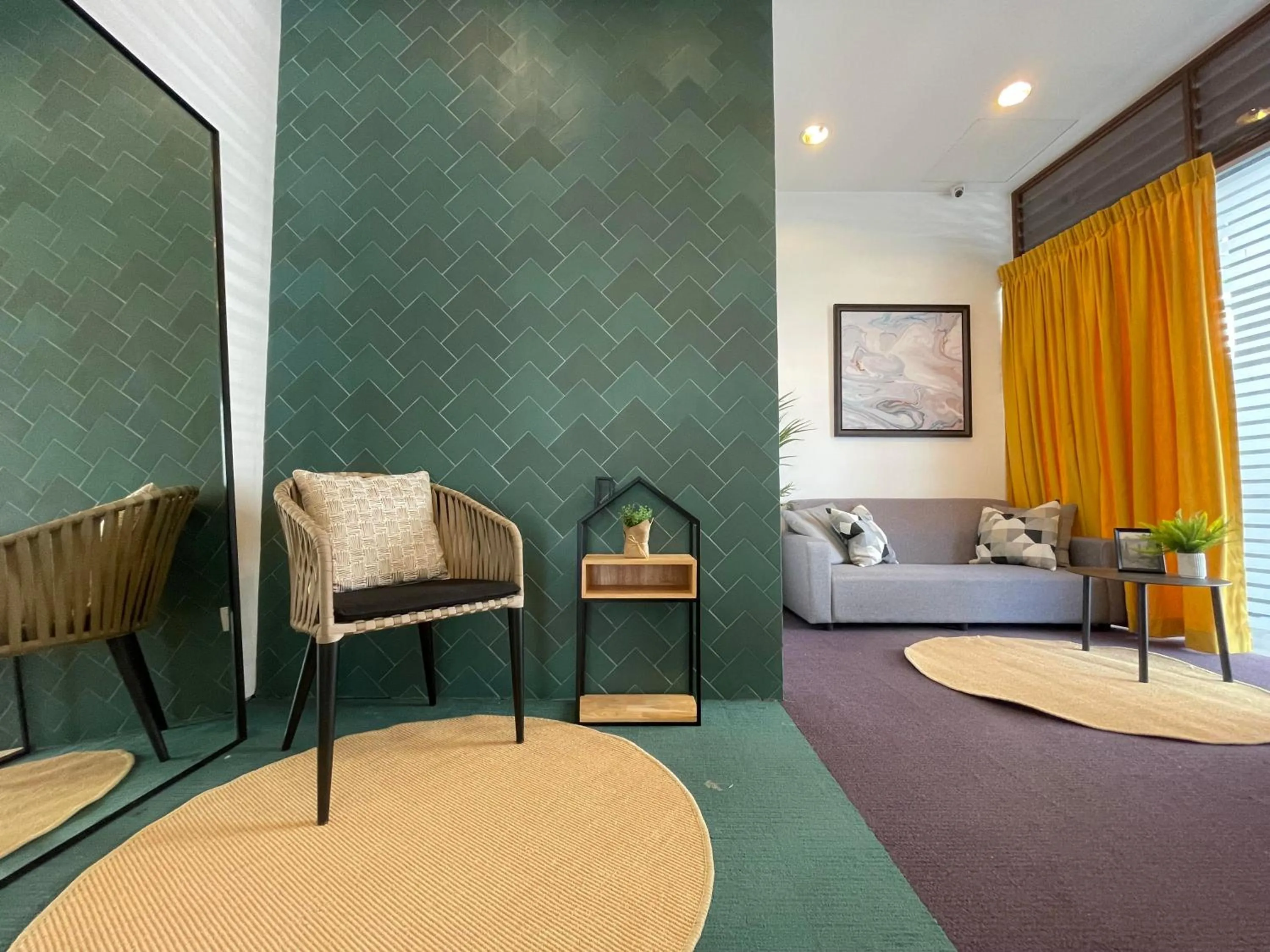 Living room in The Assembly Place, A Co-living at Mayo