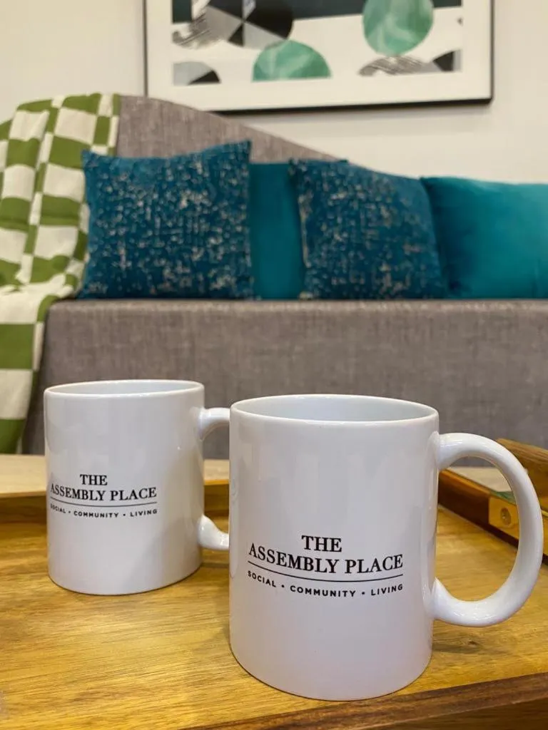 Living room in The Assembly Place, A Co-living at Mayo