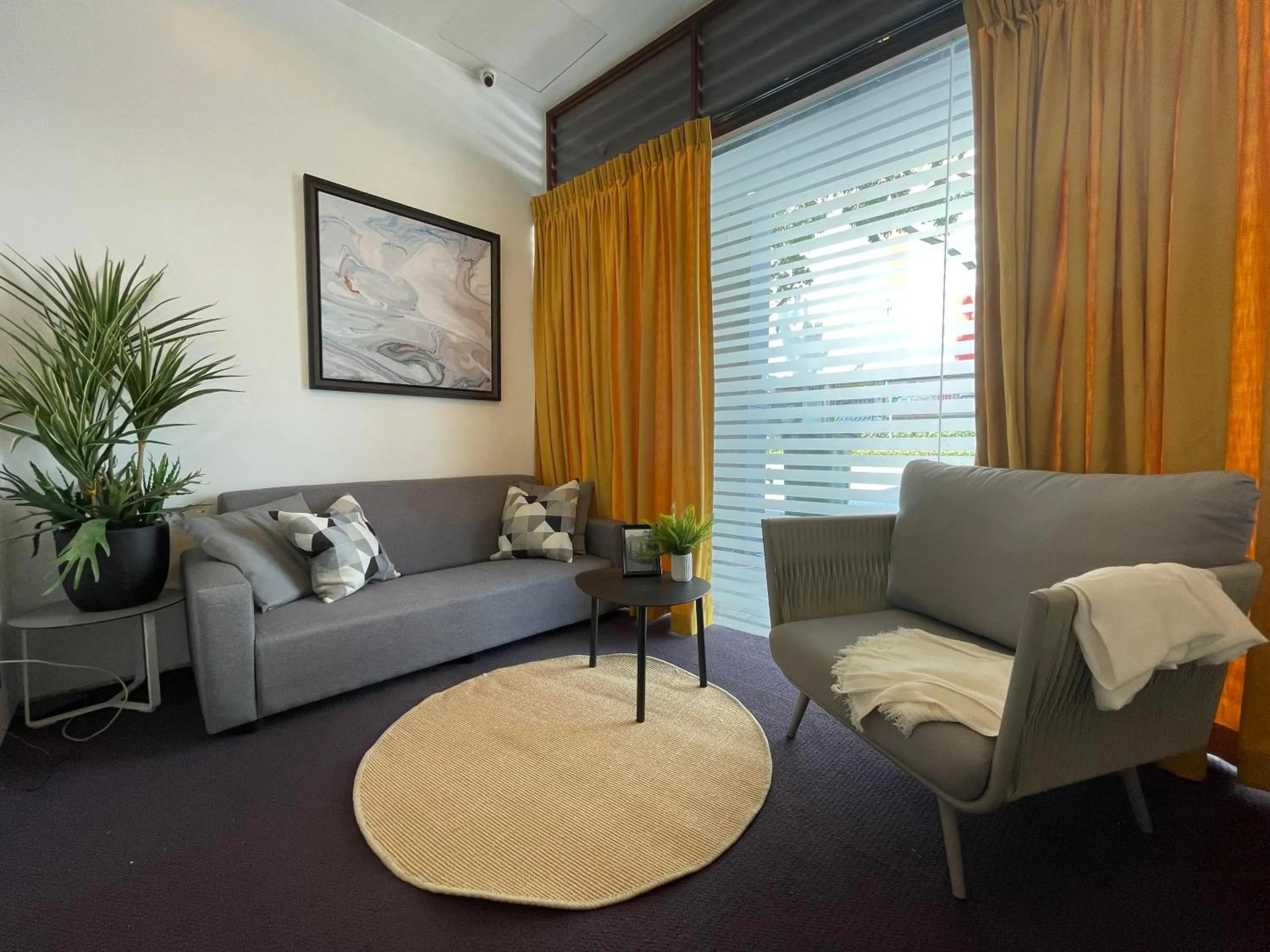 Living room in The Assembly Place, A Co-living at Mayo