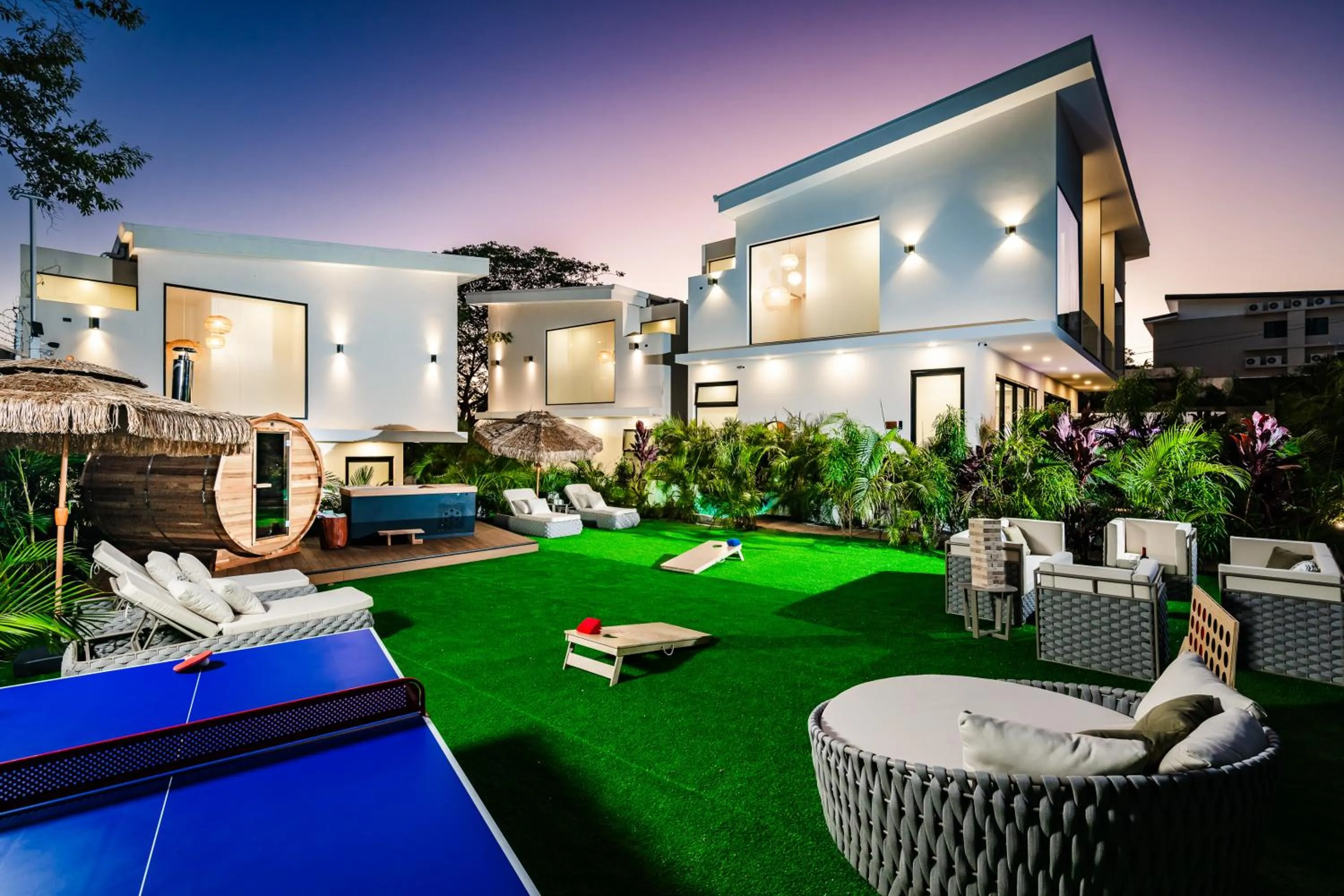 Game Room in mVillas Luxury Villas with Beach Club Access & Sauna