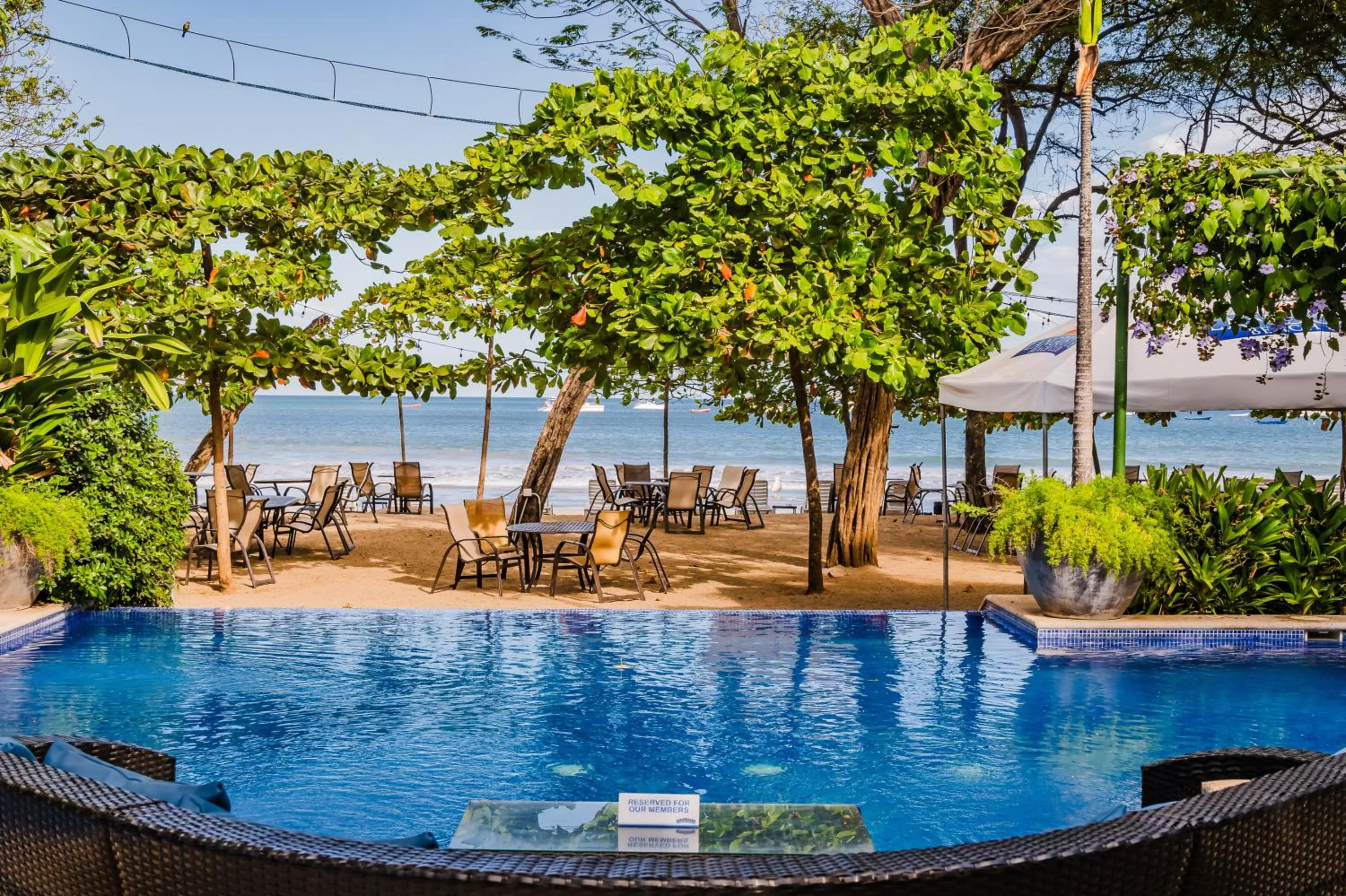 Beach in mVillas Luxury Villas with Beach Club Access & Sauna