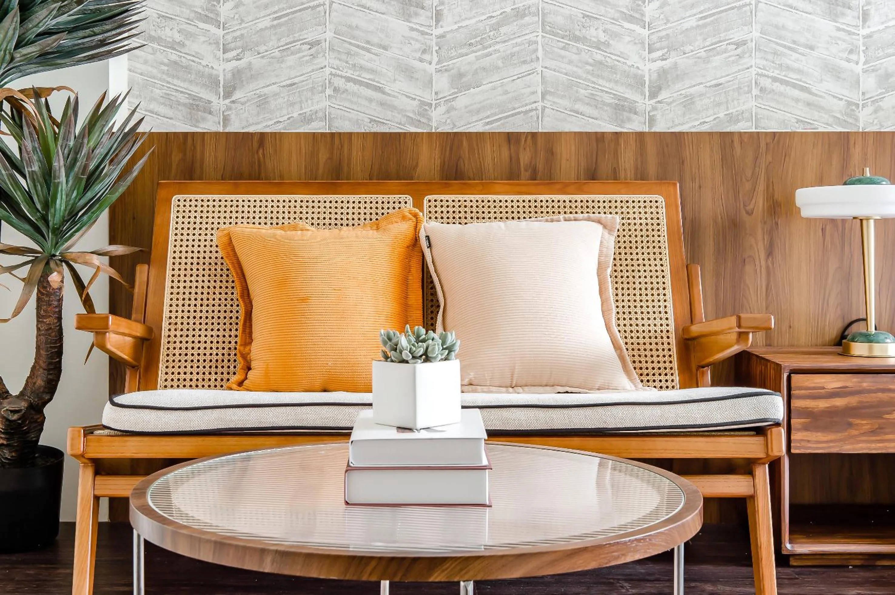 Seating area in Choco Style Inn