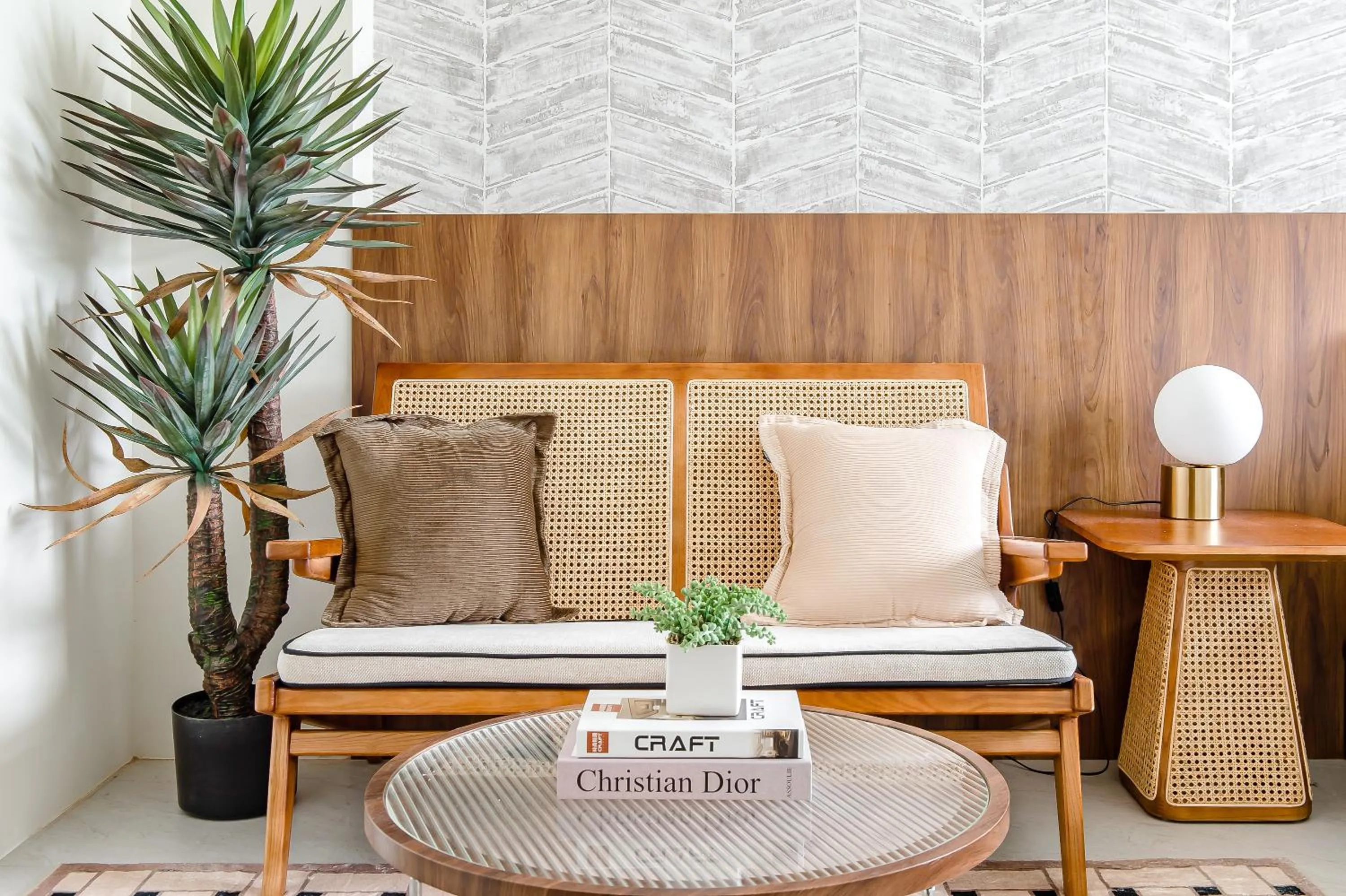 Seating area in Choco Style Inn