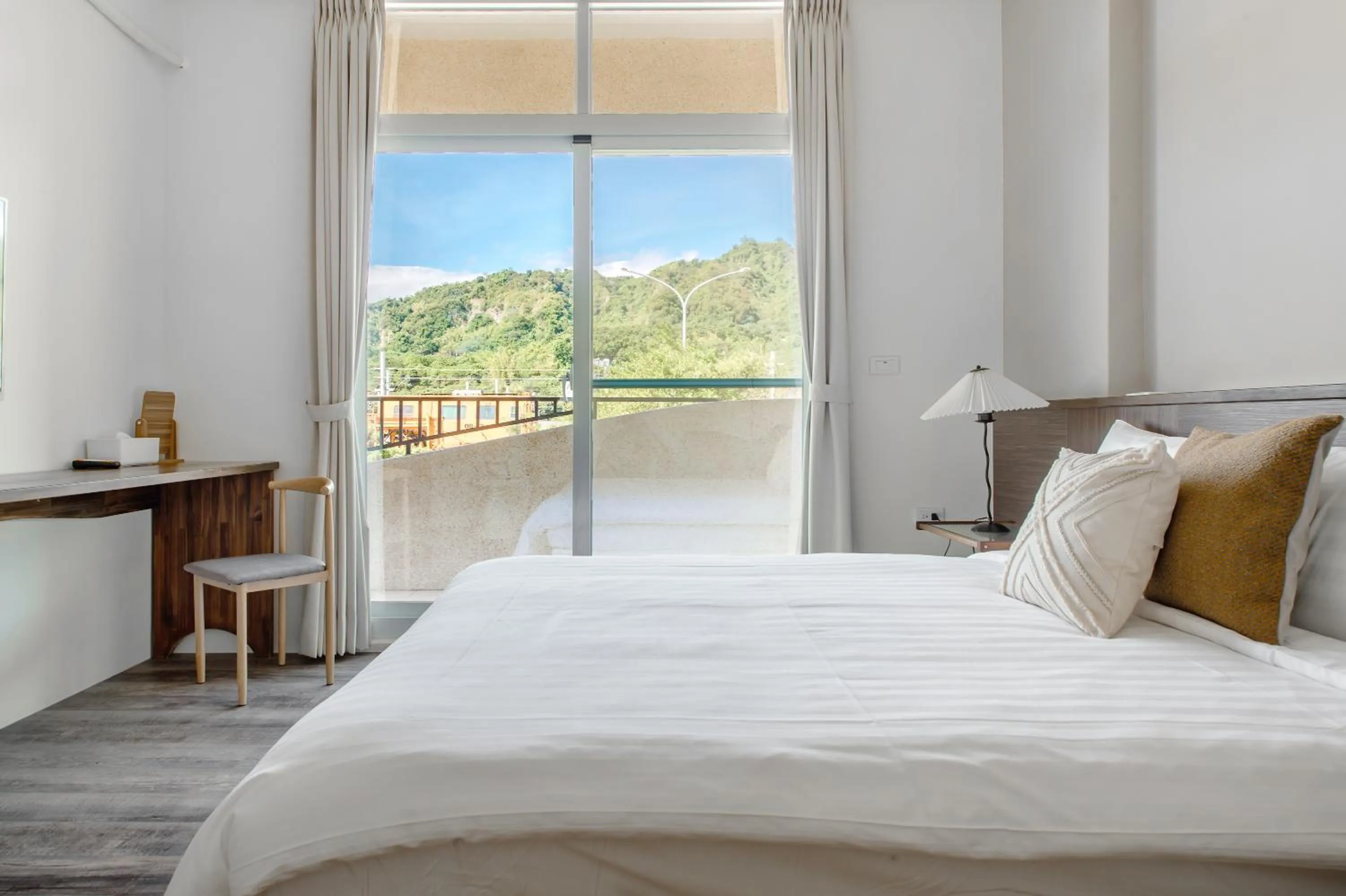 Bed in Taitung Yu Krung Smart Stay