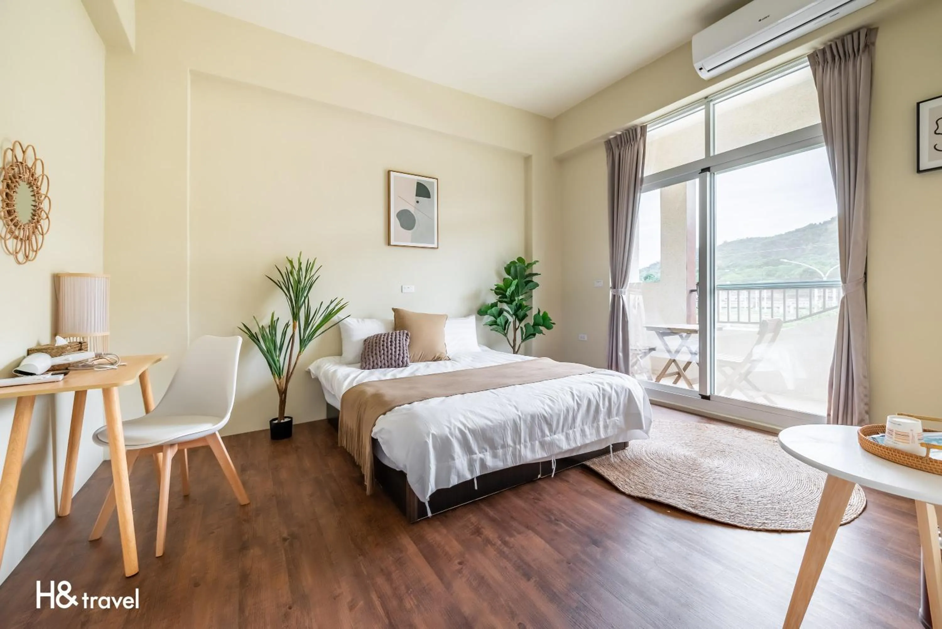 Bed in Taitung Yu Krung Smart Stay