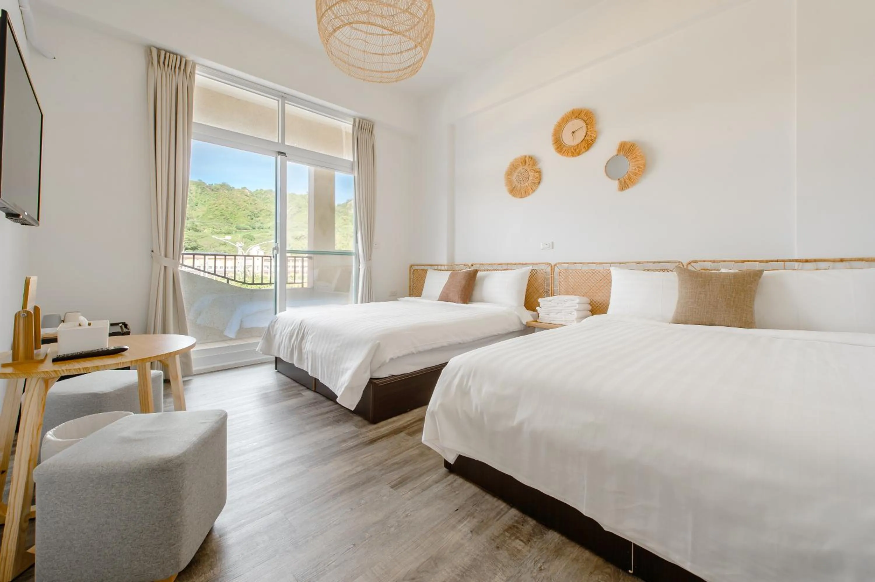 Bed in Taitung Yu Krung Smart Stay