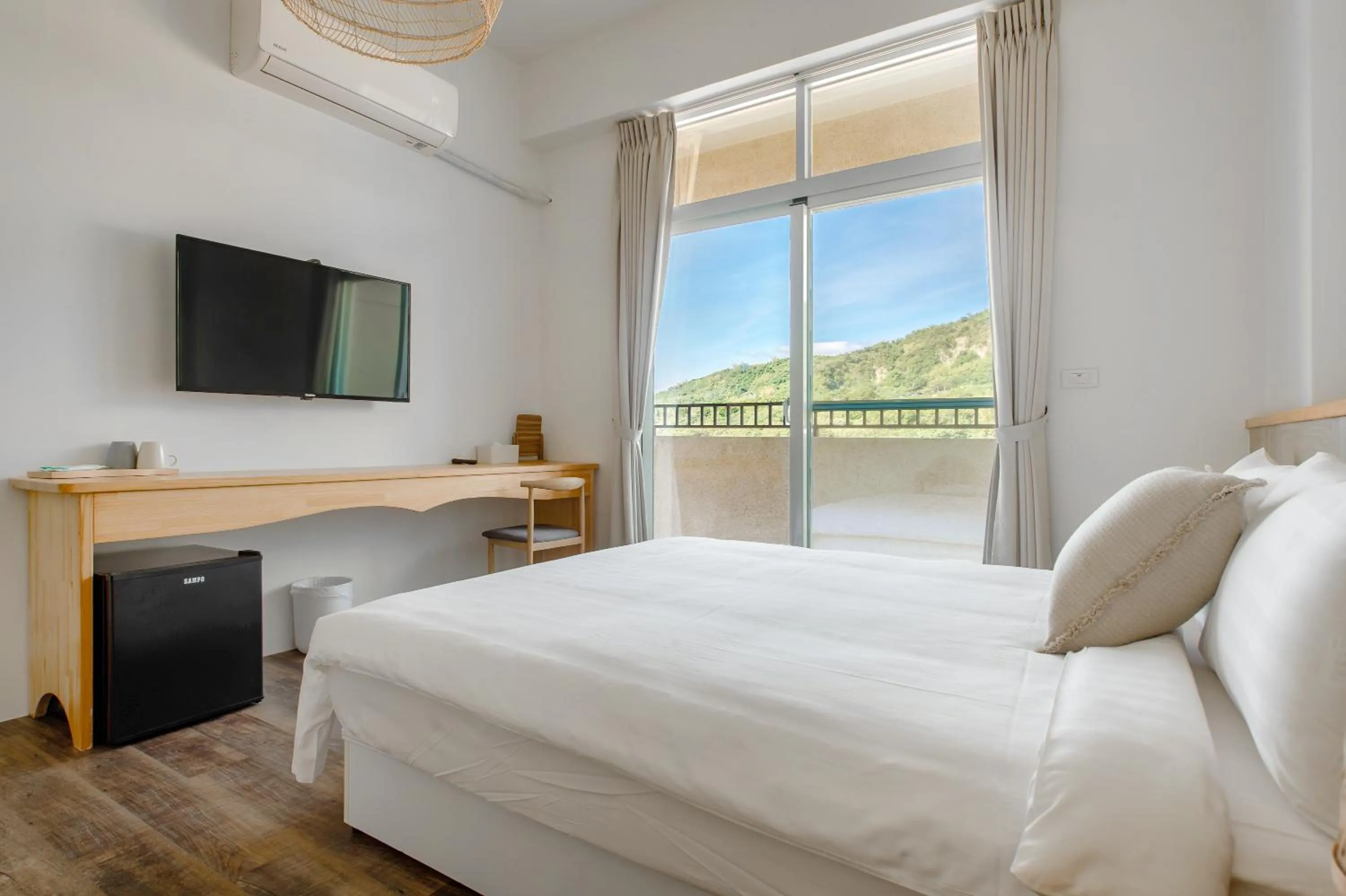 Bed in Taitung Yu Krung Smart Stay