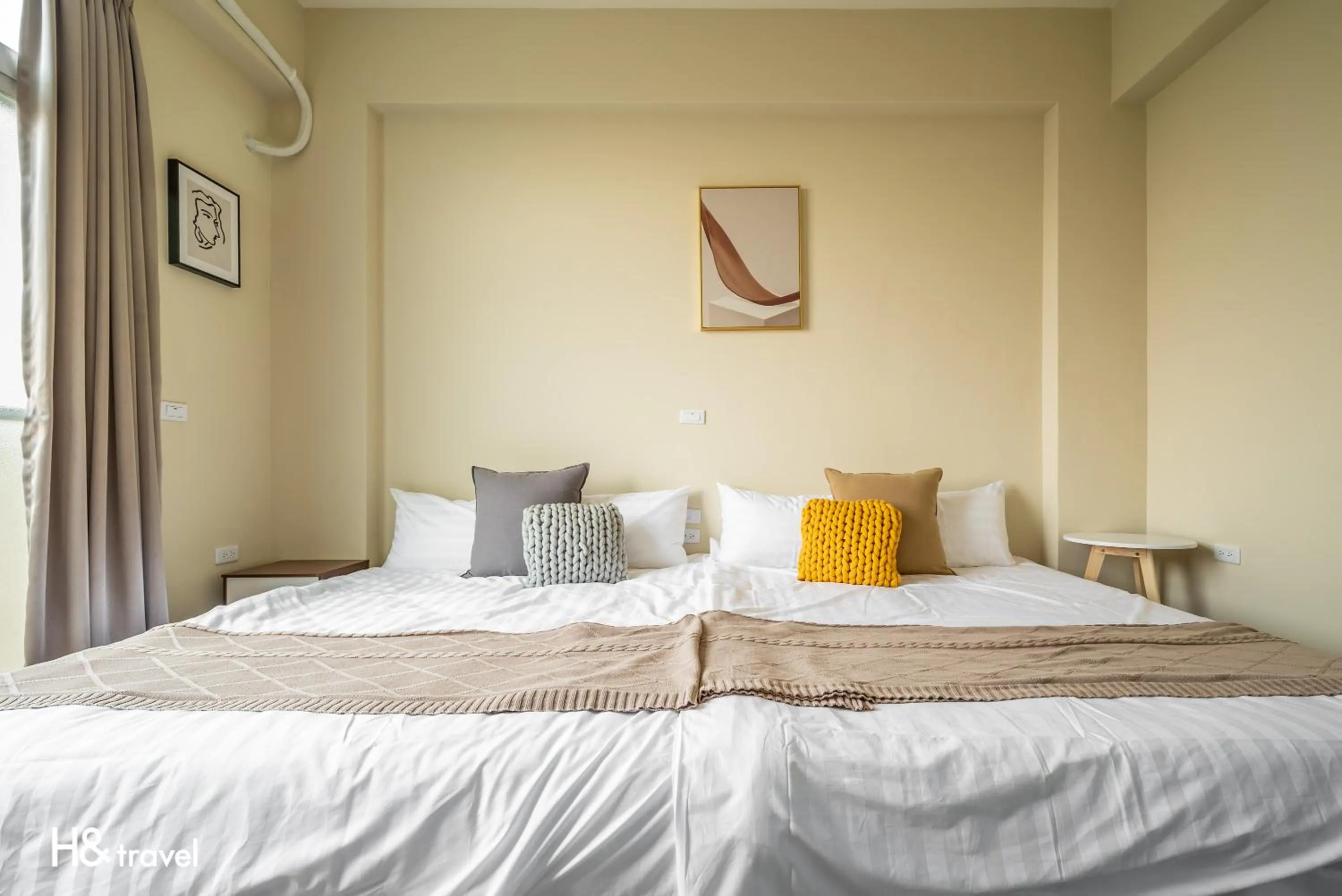 Bed in Taitung Yu Krung Smart Stay