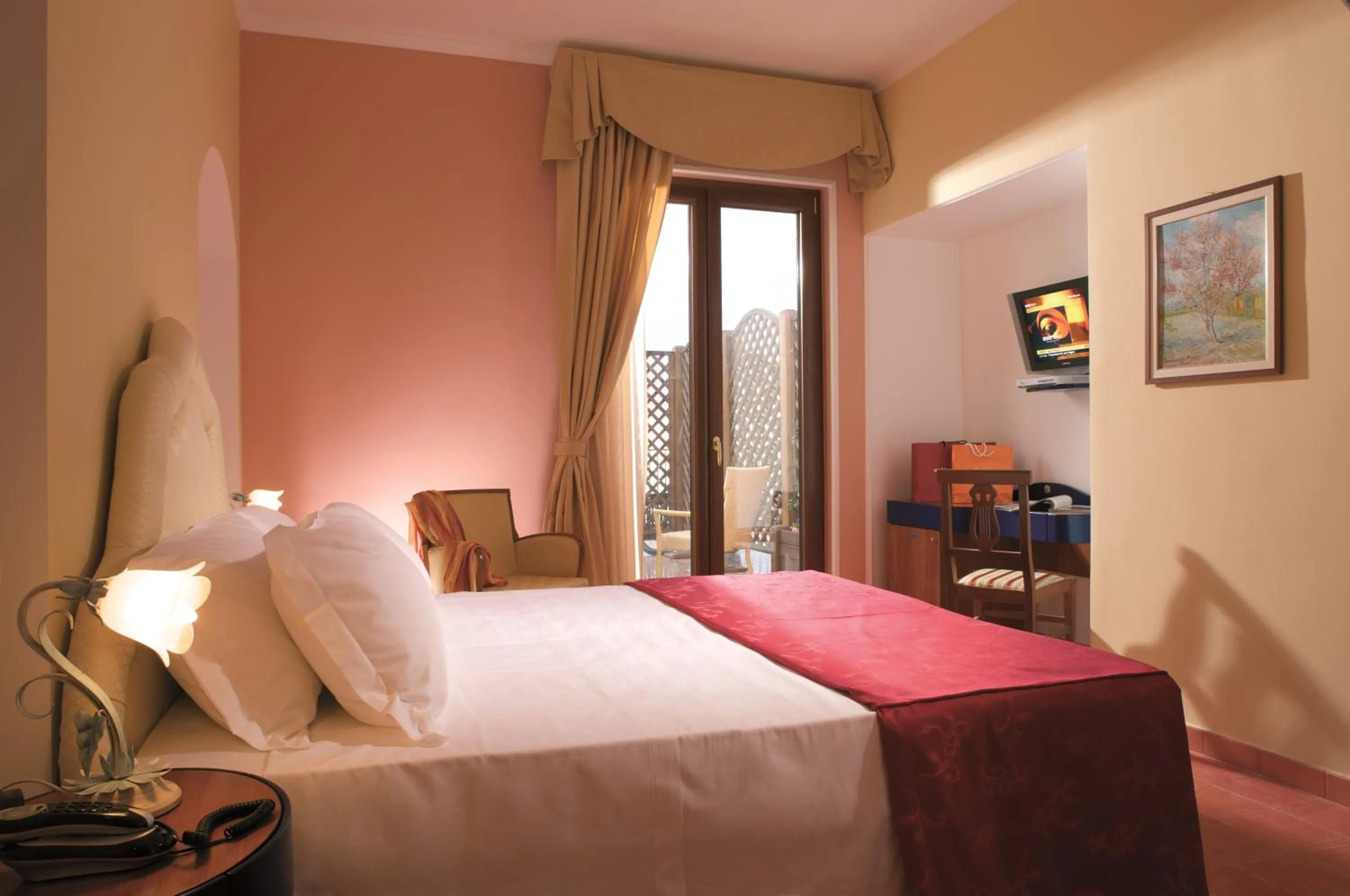 Bed in Hotel Prestige