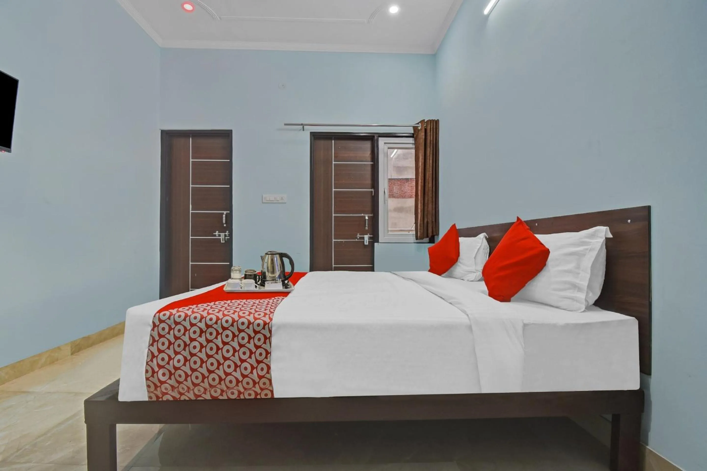 Bedroom, Bed in Hotel O Ansh Plaza