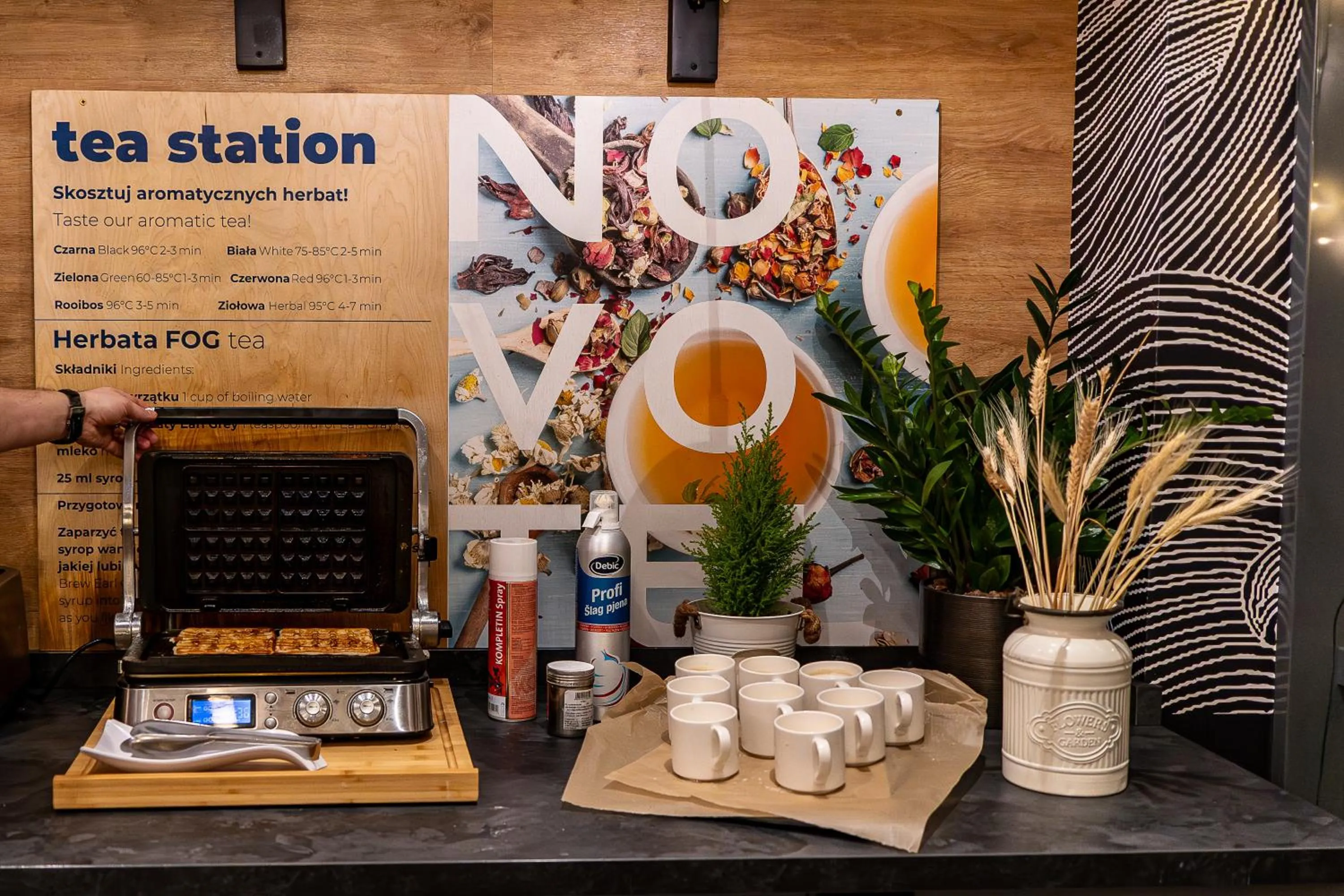 Food and drinks in Novotel Szczecin Centrum