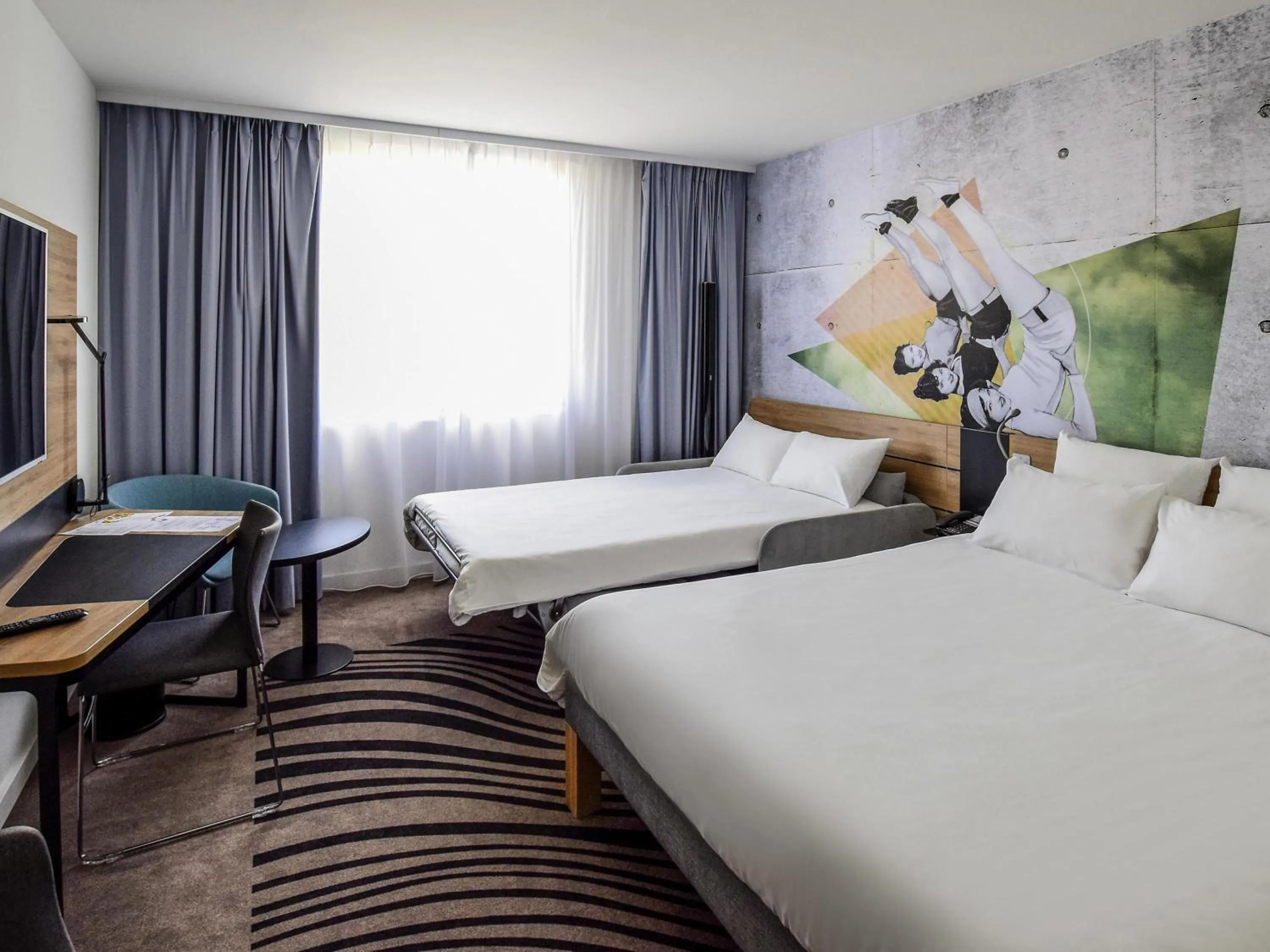 Bedroom, Bed in Novotel Szczecin Centrum