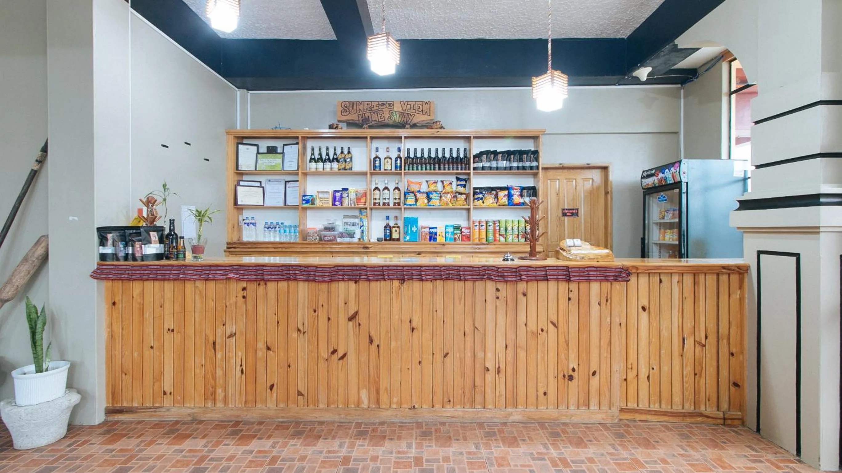 Lobby or reception in RedDoorz @ Sagada Sunrise View Homestay